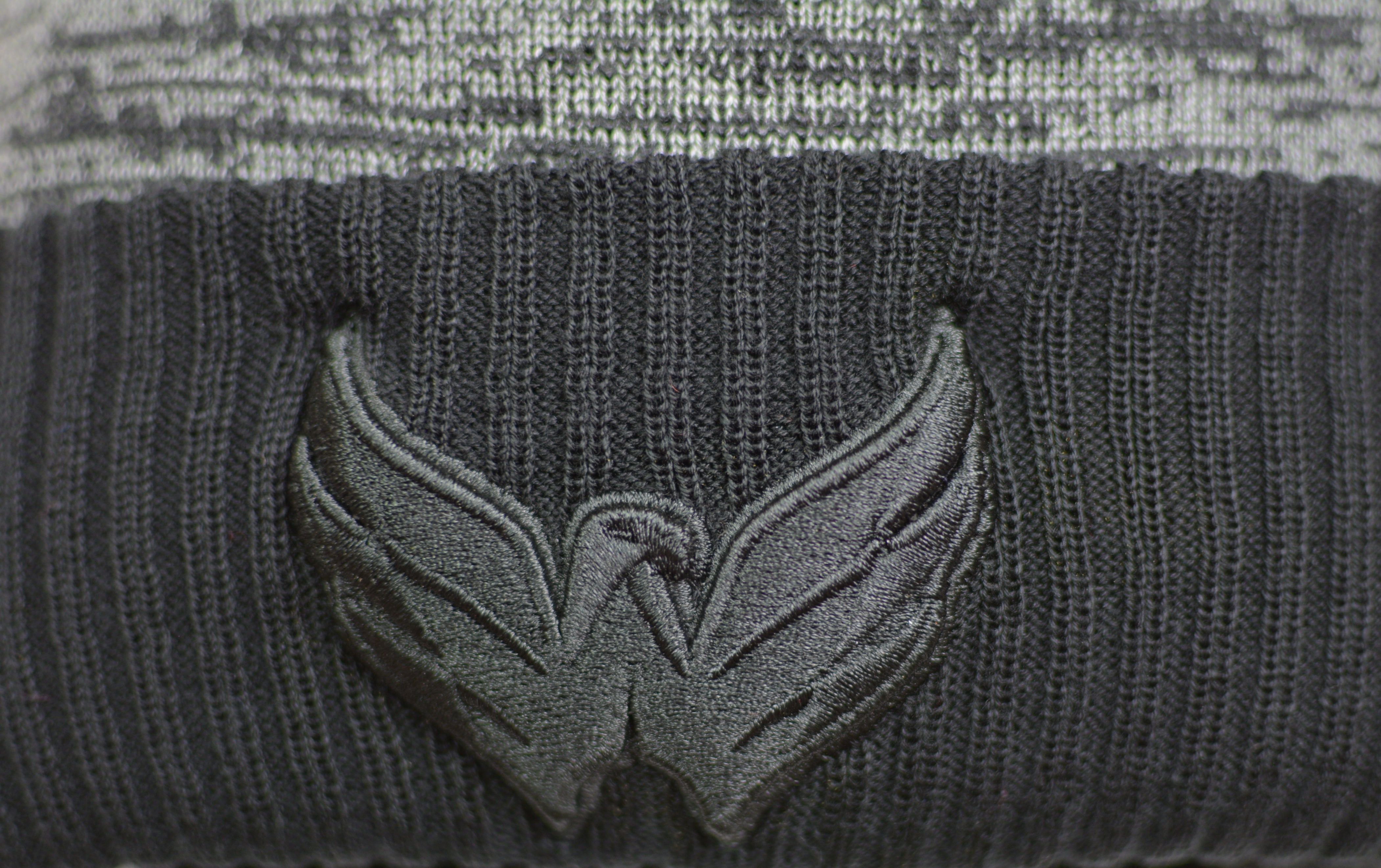 Washington Capitals Fanatics Black & Gray Tonal NHL Cuffed Knit Winter Hat