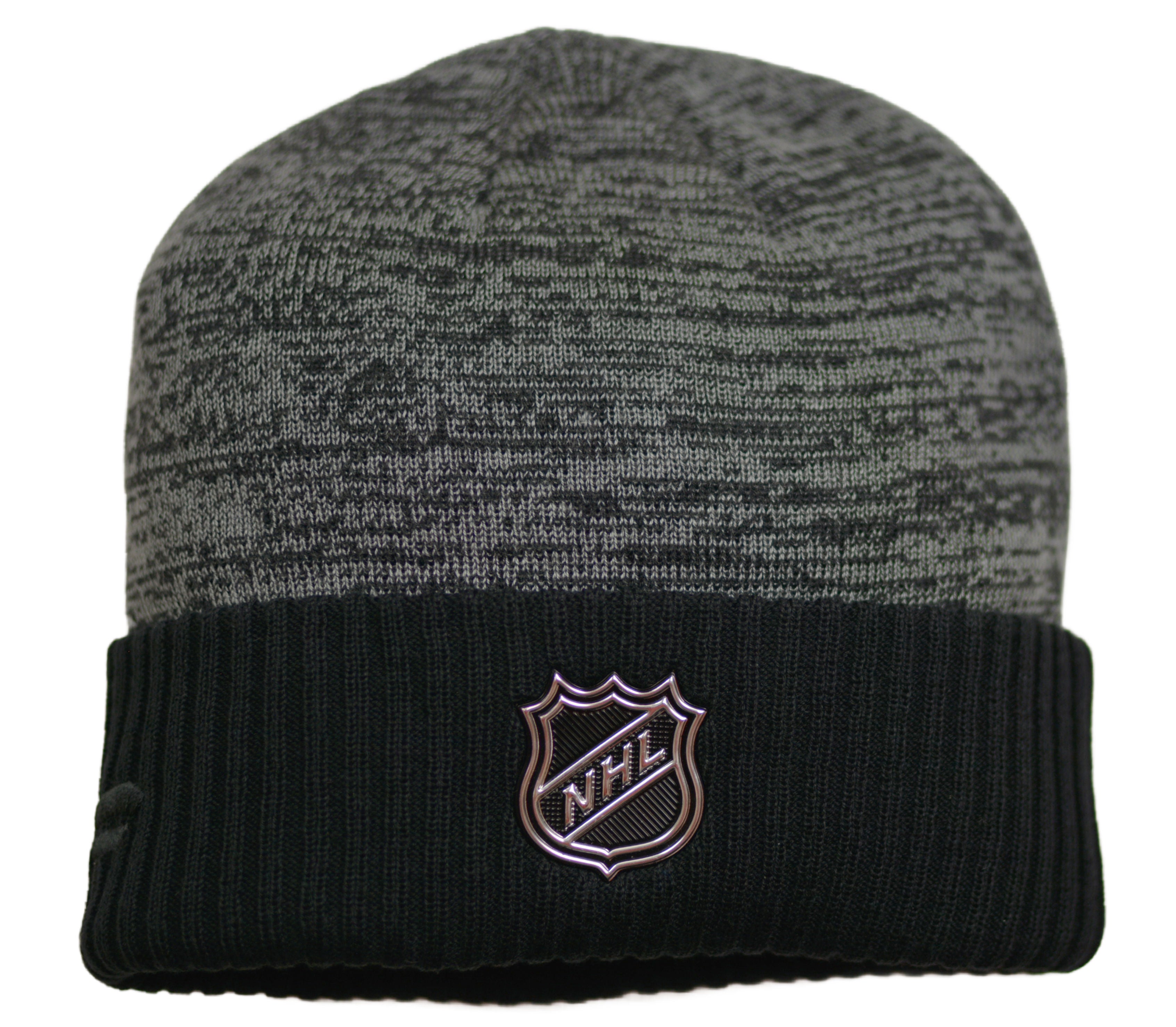 Washington Capitals Fanatics Black & Gray Tonal NHL Cuffed Knit Winter Hat