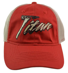 CCM Retro Titan Hockey Stick Brand Flexfit Mesh Back Hockey Hat