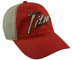 CCM Retro Titan Hockey Stick Brand Flexfit Mesh Back Hockey Hat