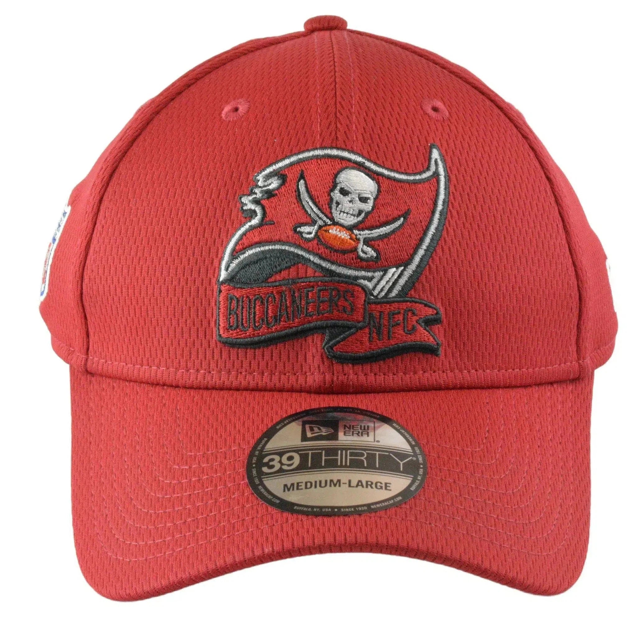 Tampa Bay Buccaneers New Era 39THIRTY NFL Sideline Coaches Flex Fit Red Football Hat