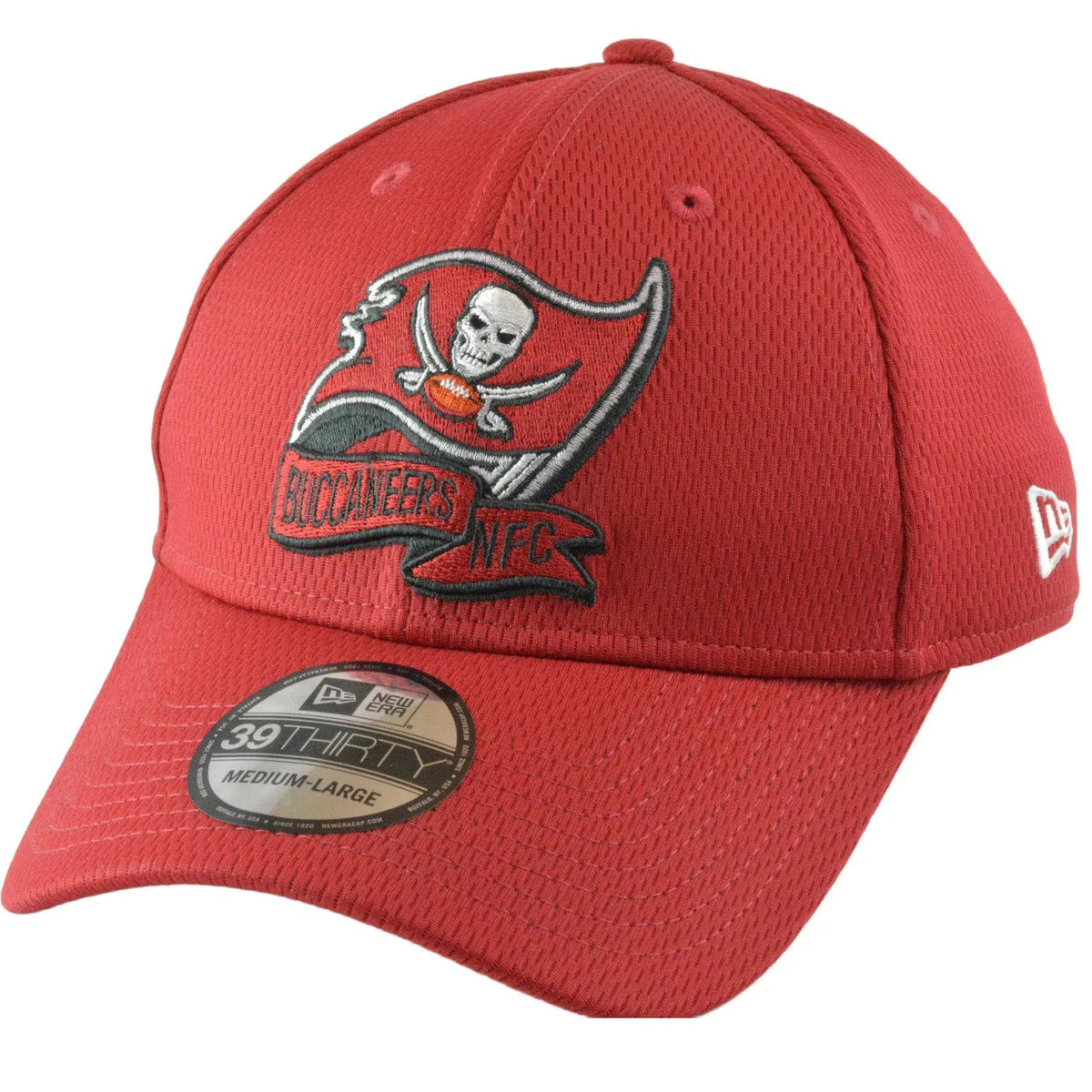 Tampa Bay Buccaneers New Era 39THIRTY NFL Sideline Coaches Flex Fit Red Football Hat