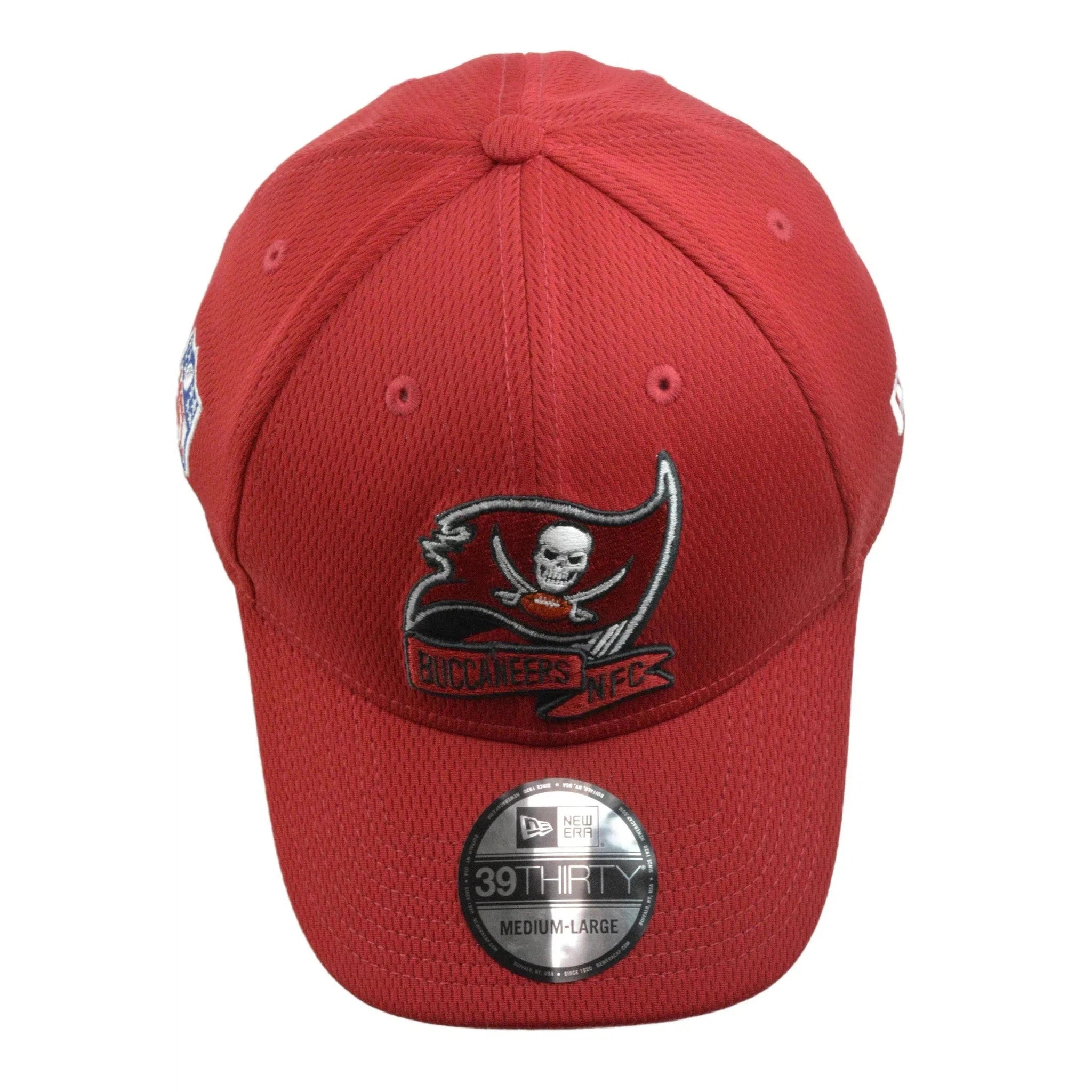 Tampa Bay Buccaneers New Era 39THIRTY NFL Sideline Coaches Flex Fit Red Football Hat