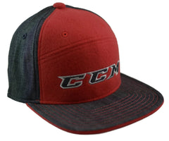 CCM Hockey Lifestyle Apparel Denim & Flannel Camper CCM Logo Hockey Cap
