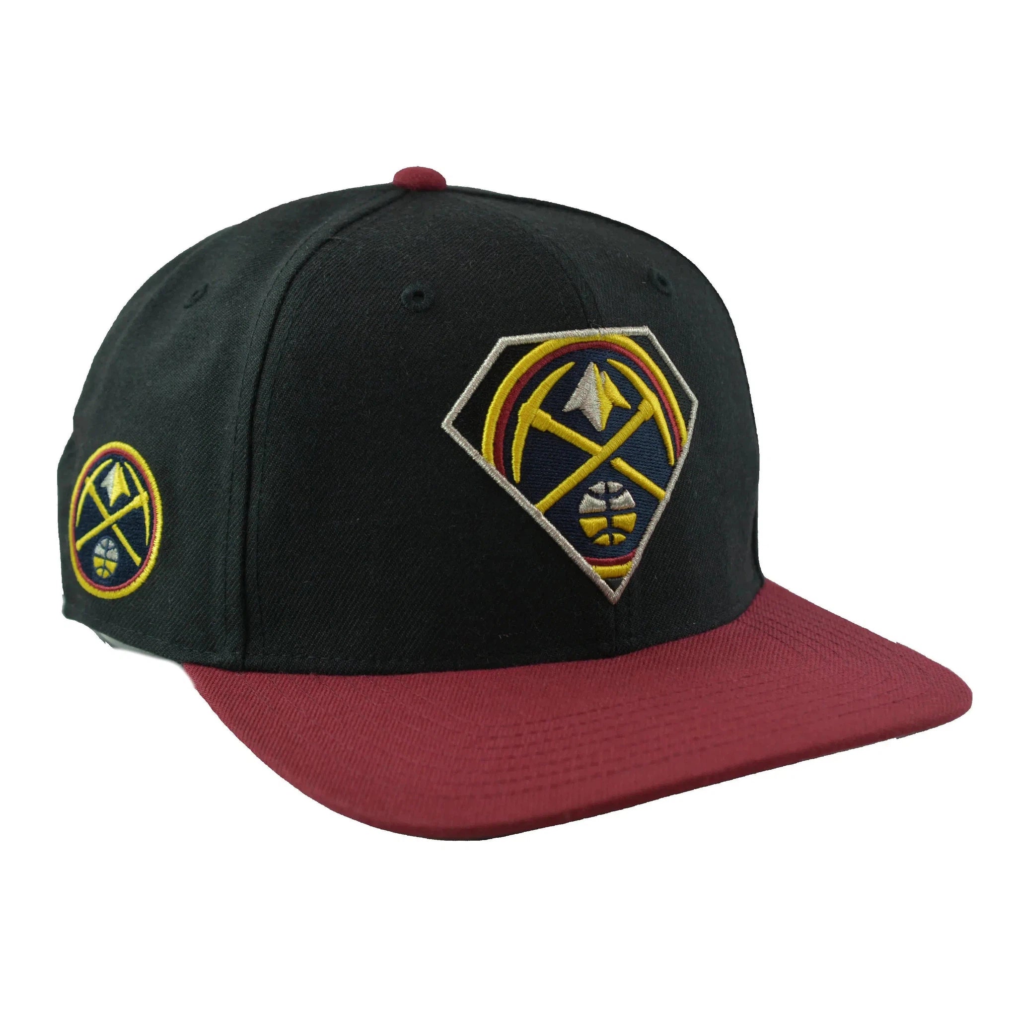 Denver Nuggets 47 NBA Carat 2Tone Captain Snapback Hat