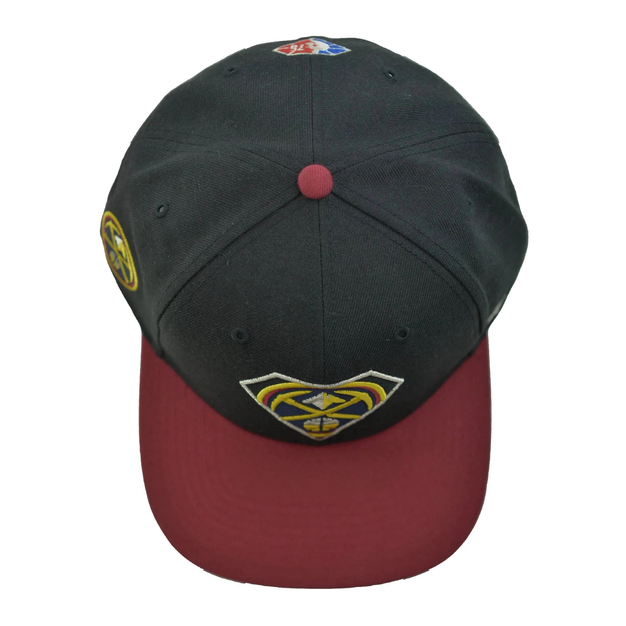 Denver Nuggets 47 NBA Carat 2Tone Captain Snapback Hat