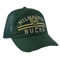 Milwaukee Bucks NBA '47 Clean Up Mesh Back Cap, Snapback Hat