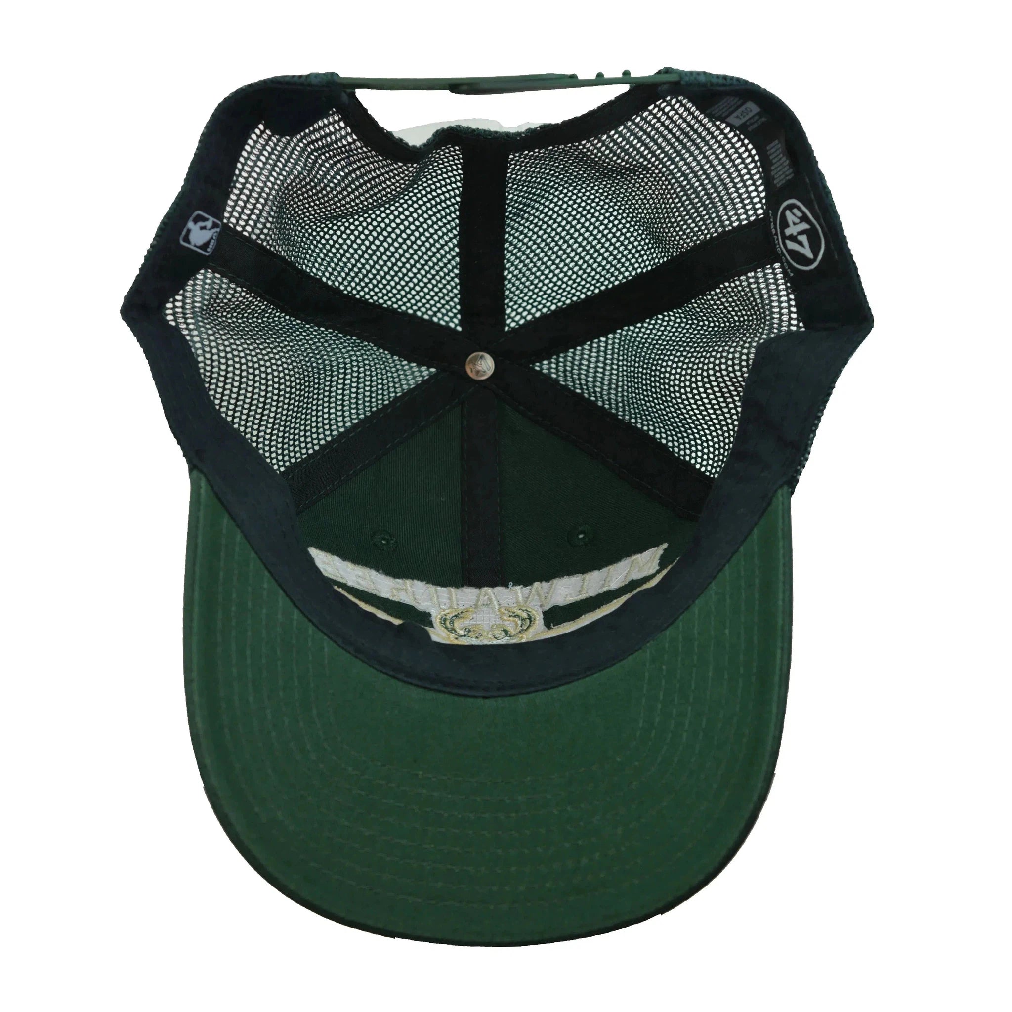 Milwaukee Bucks NBA '47 Clean Up Mesh Back Cap, Snapback Hat