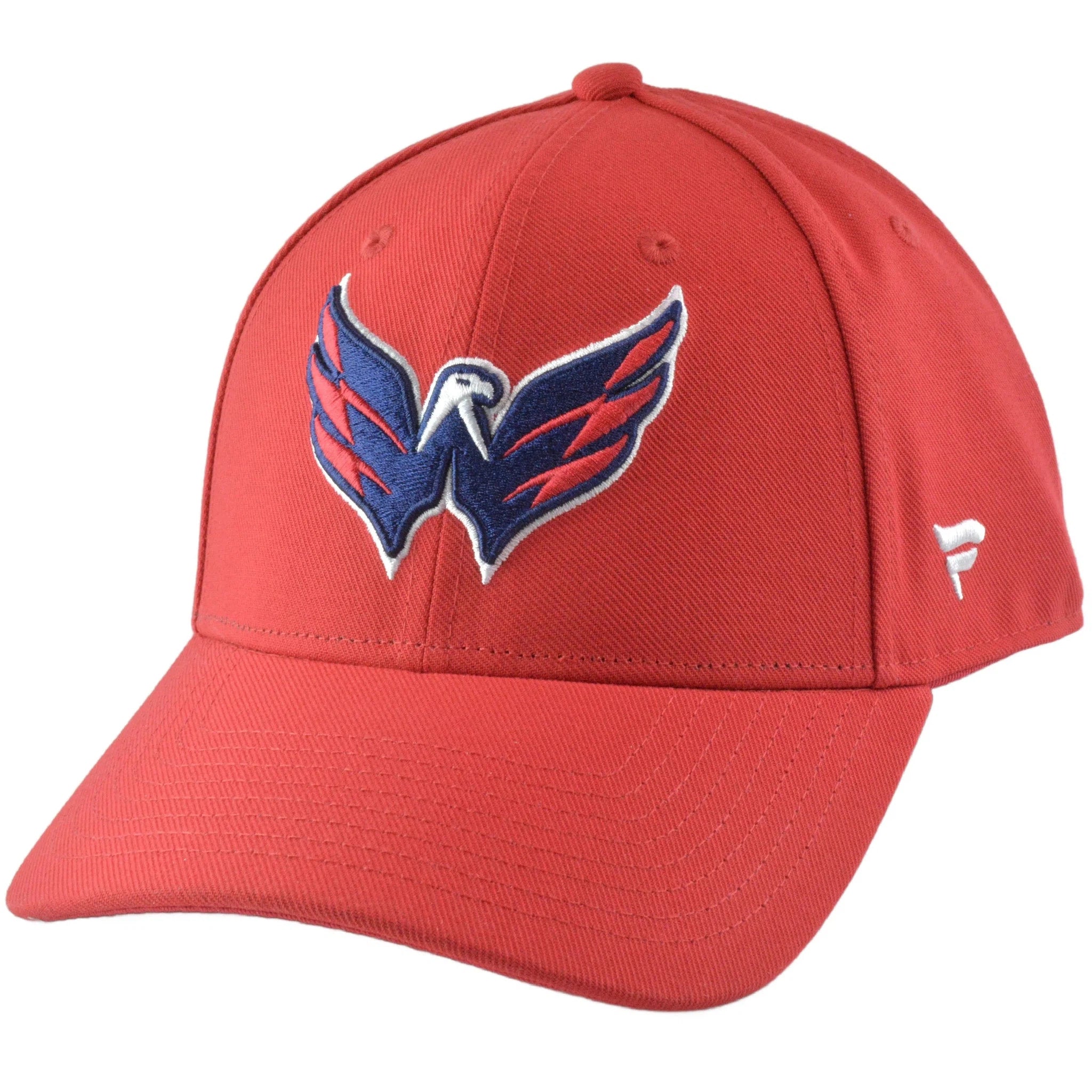 Washington Capitals NHL Core Logo Red Adjustable Hockey Hat by Fanatics