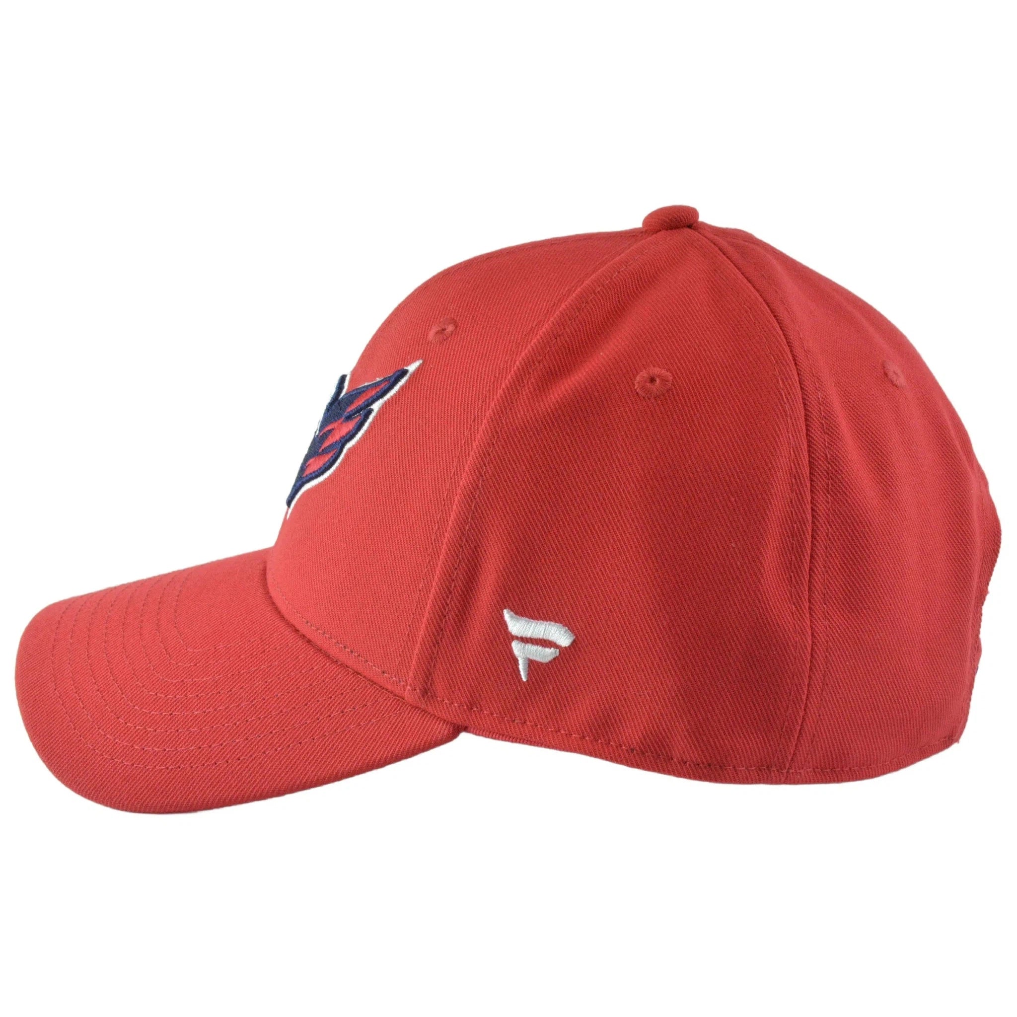 Washington Capitals NHL Core Logo Red Adjustable Hockey Hat by Fanatics