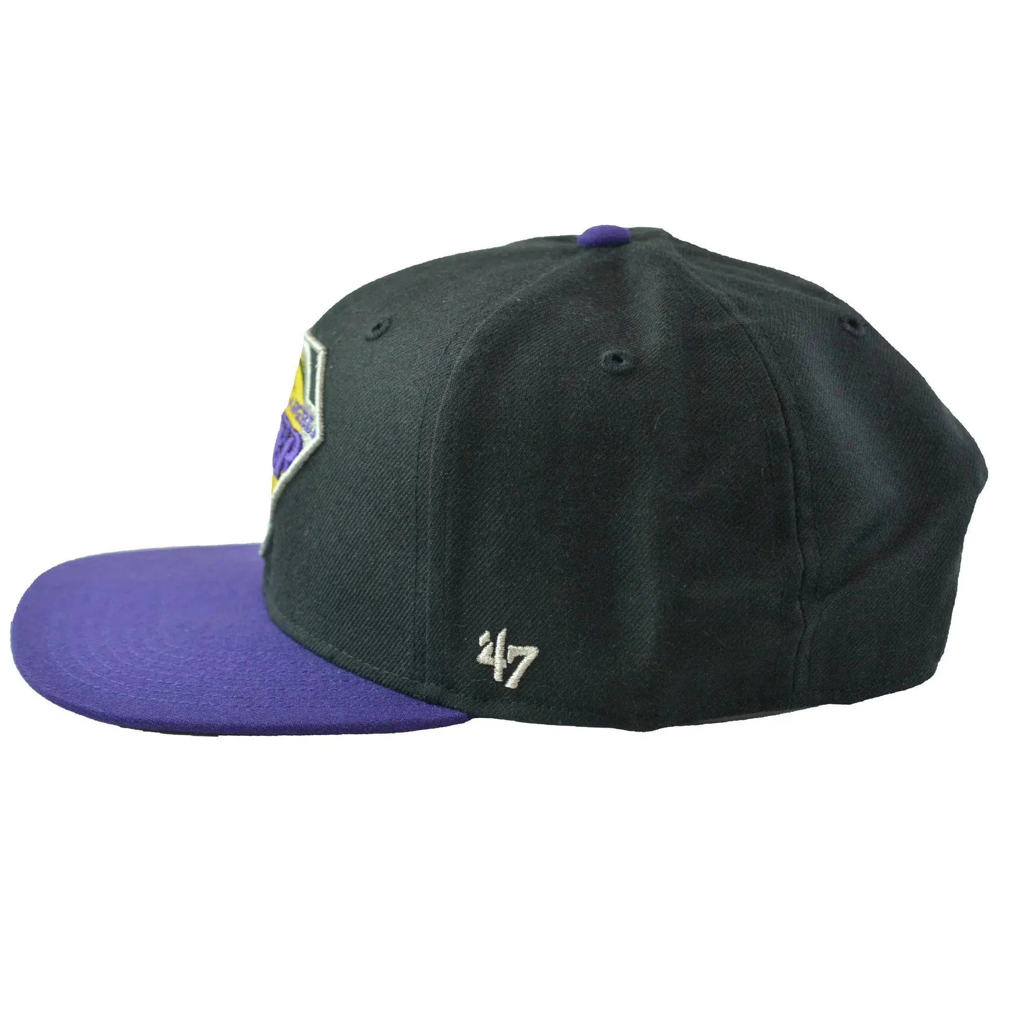 Los Angeles Lakers '47 NBA Carat 2Tone Captain Snapback Hat