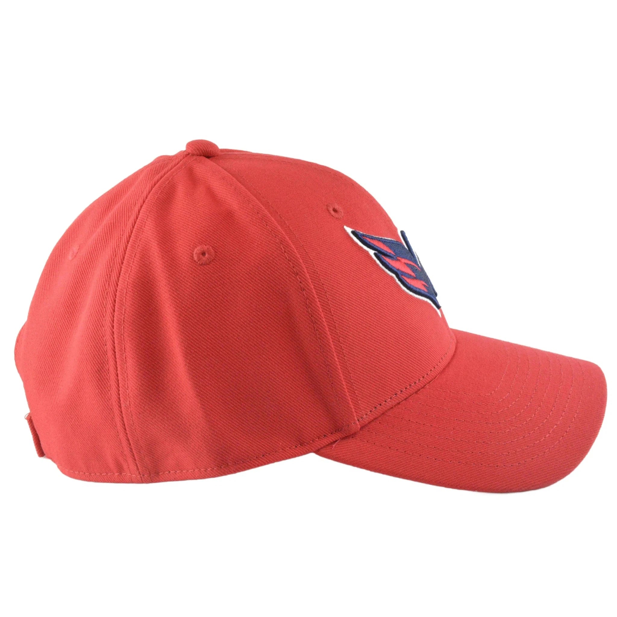 Washington Capitals NHL Core Logo Red Adjustable Hockey Hat by Fanatics