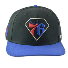 Philadelphia 76ers '47 NBA Carat 2Tone Captain Snapback Hat