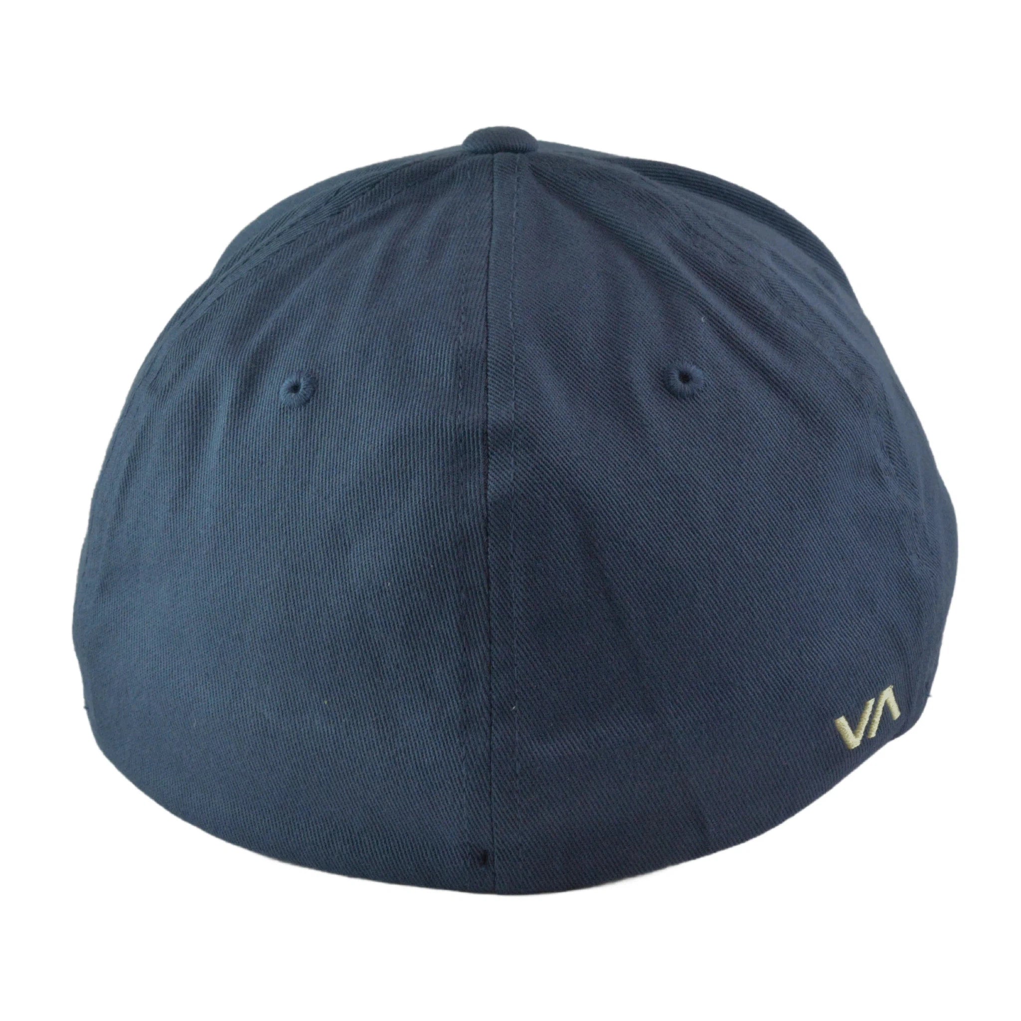 RVCA Solid Flex Blue Cap Stretch Fit L/XL Hat