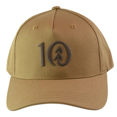 Tentrees Foxtrot Brown Altitude Logo Cork Brim Snapback Cap Adjustable Hat