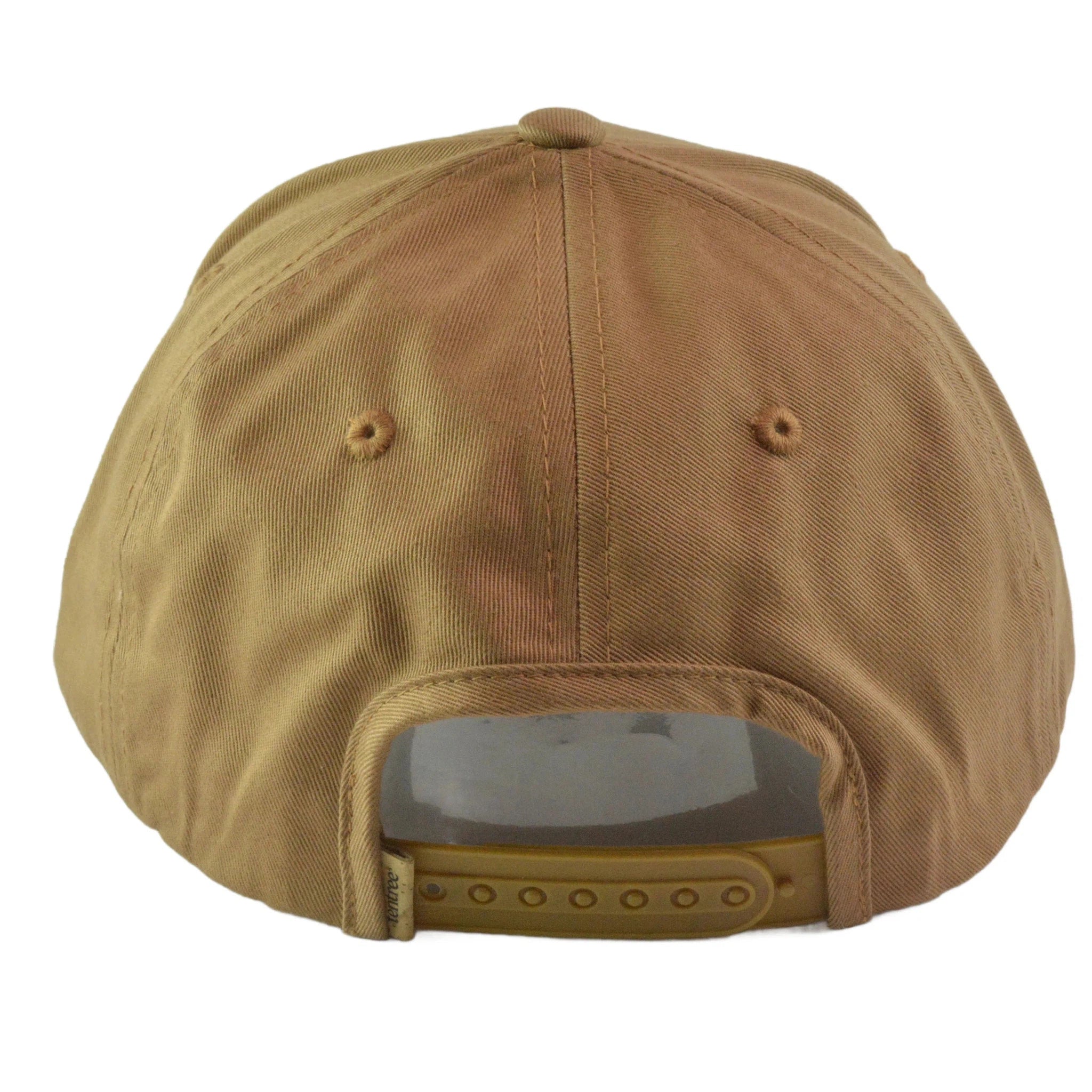 Tentrees Foxtrot Brown Altitude Logo Cork Brim Snapback Cap Adjustable Hat