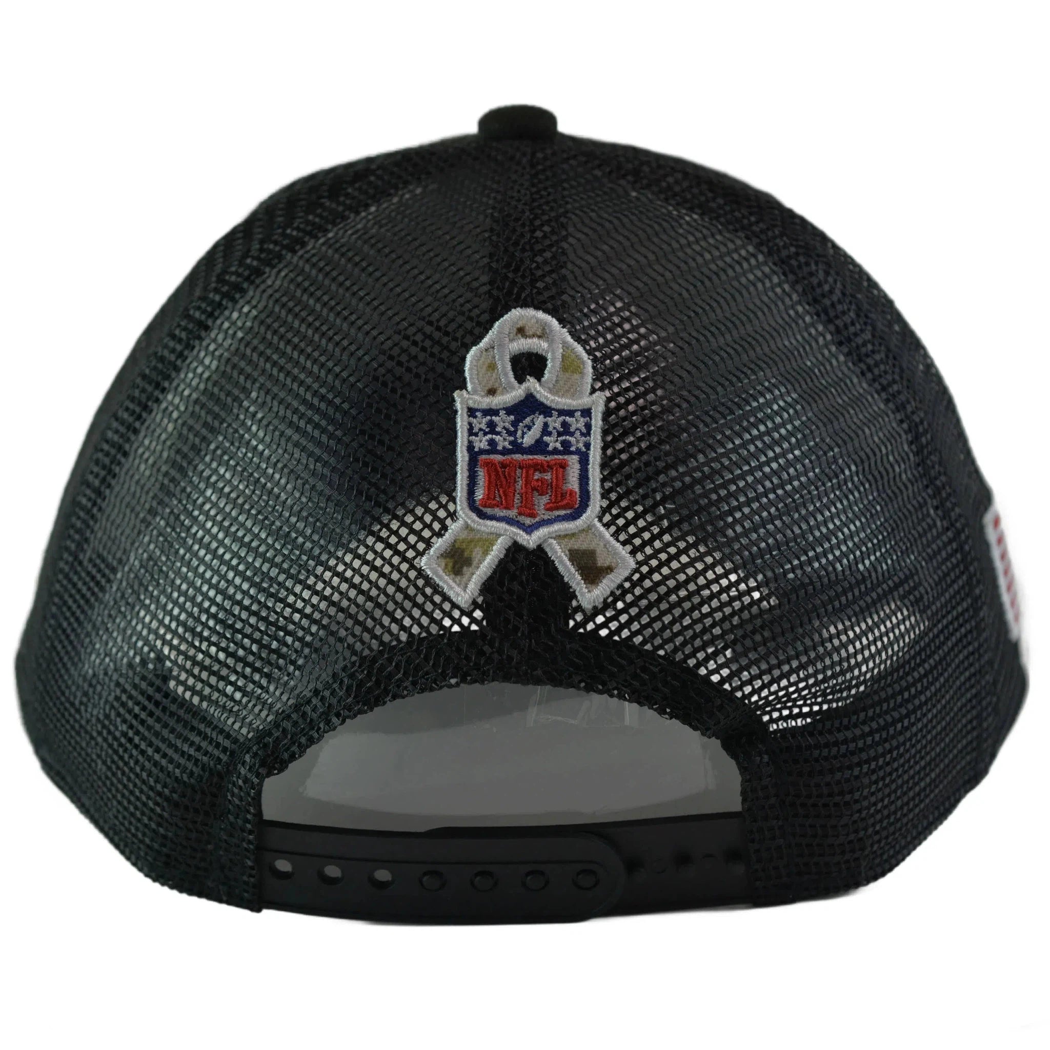 Washington Football Team New Era 940 Salute To Service Black & Camo Mesh Back Adjustable Men's Snapback Hat