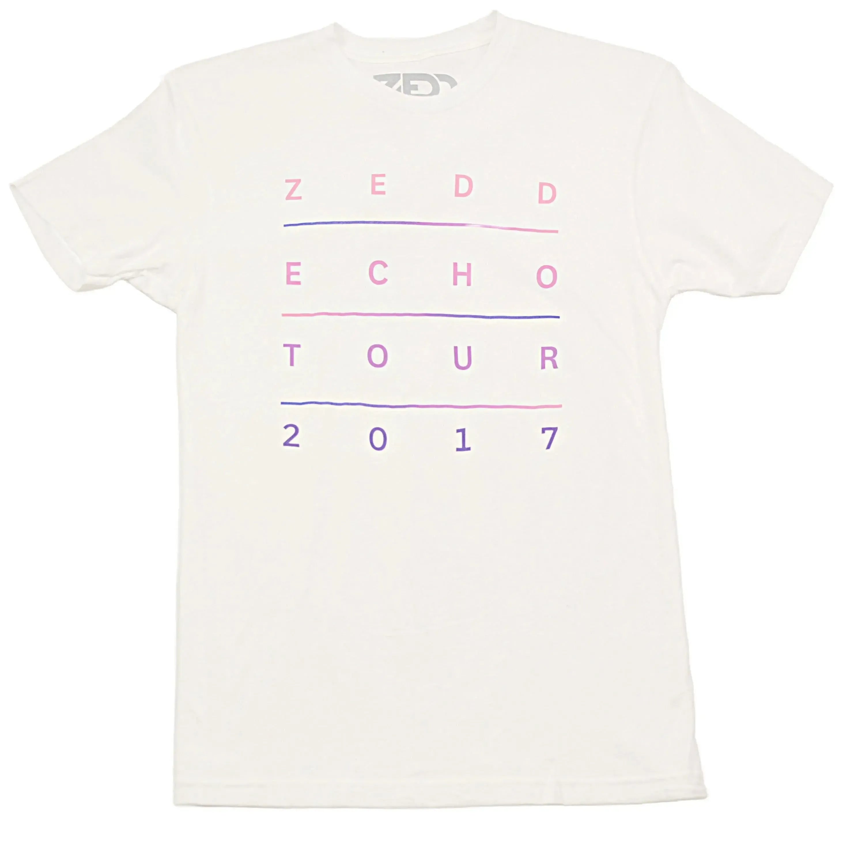 Zedd Echo Tour EDM White T-Shirt - Official DJ Merch