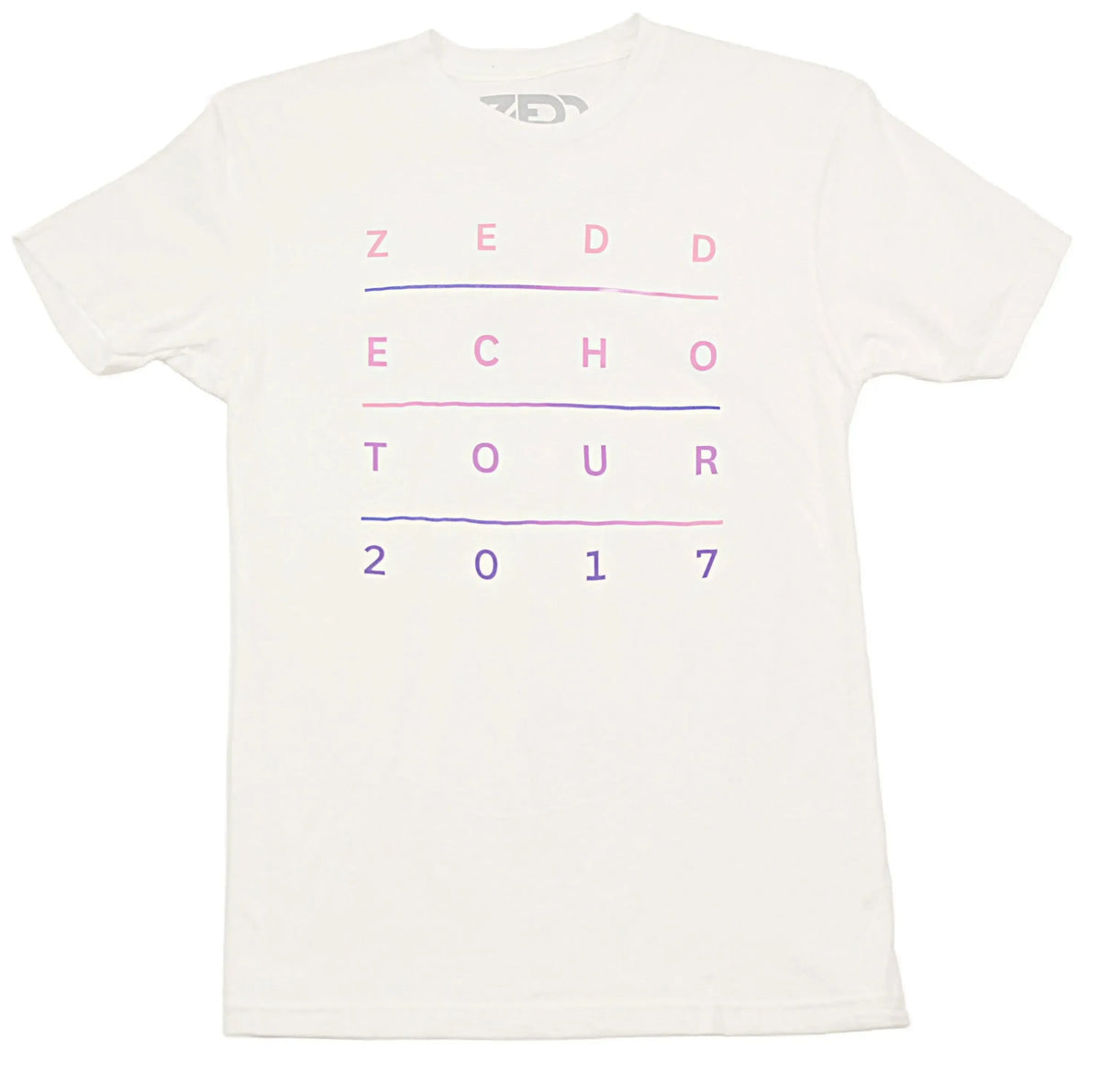 Zedd Echo Tour EDM White T-Shirt - Official DJ Merch