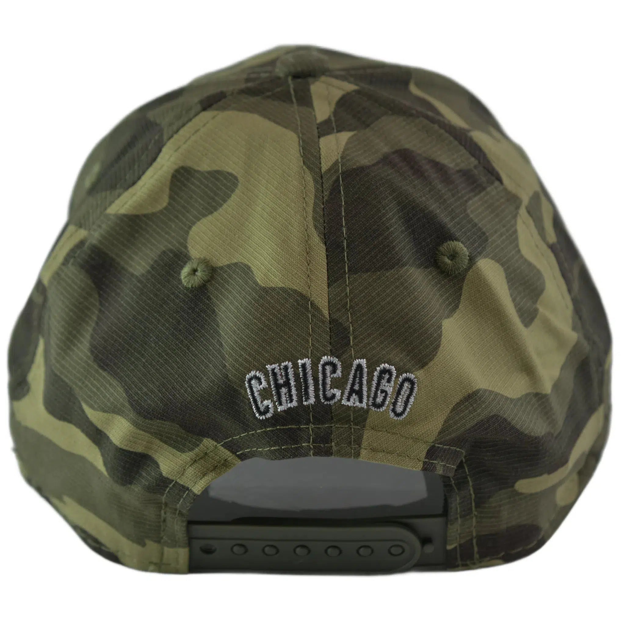 Chicago Cubs 9FORTY MLB Stretch Snap Armed Forces Day Adjustable Camouflage Baseball Hat