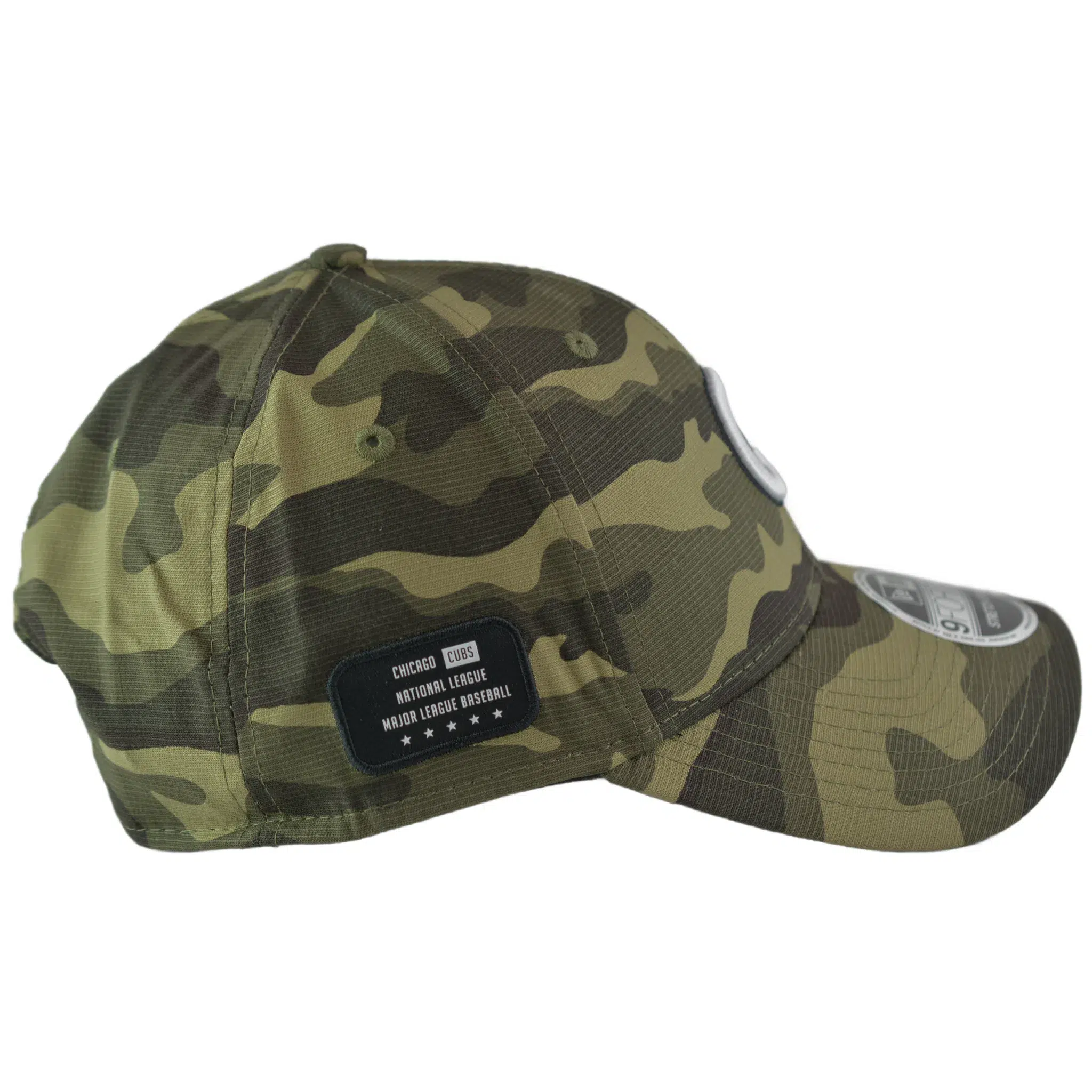 Chicago Cubs 9FORTY MLB Stretch Snap Armed Forces Day Adjustable Camouflage Baseball Hat