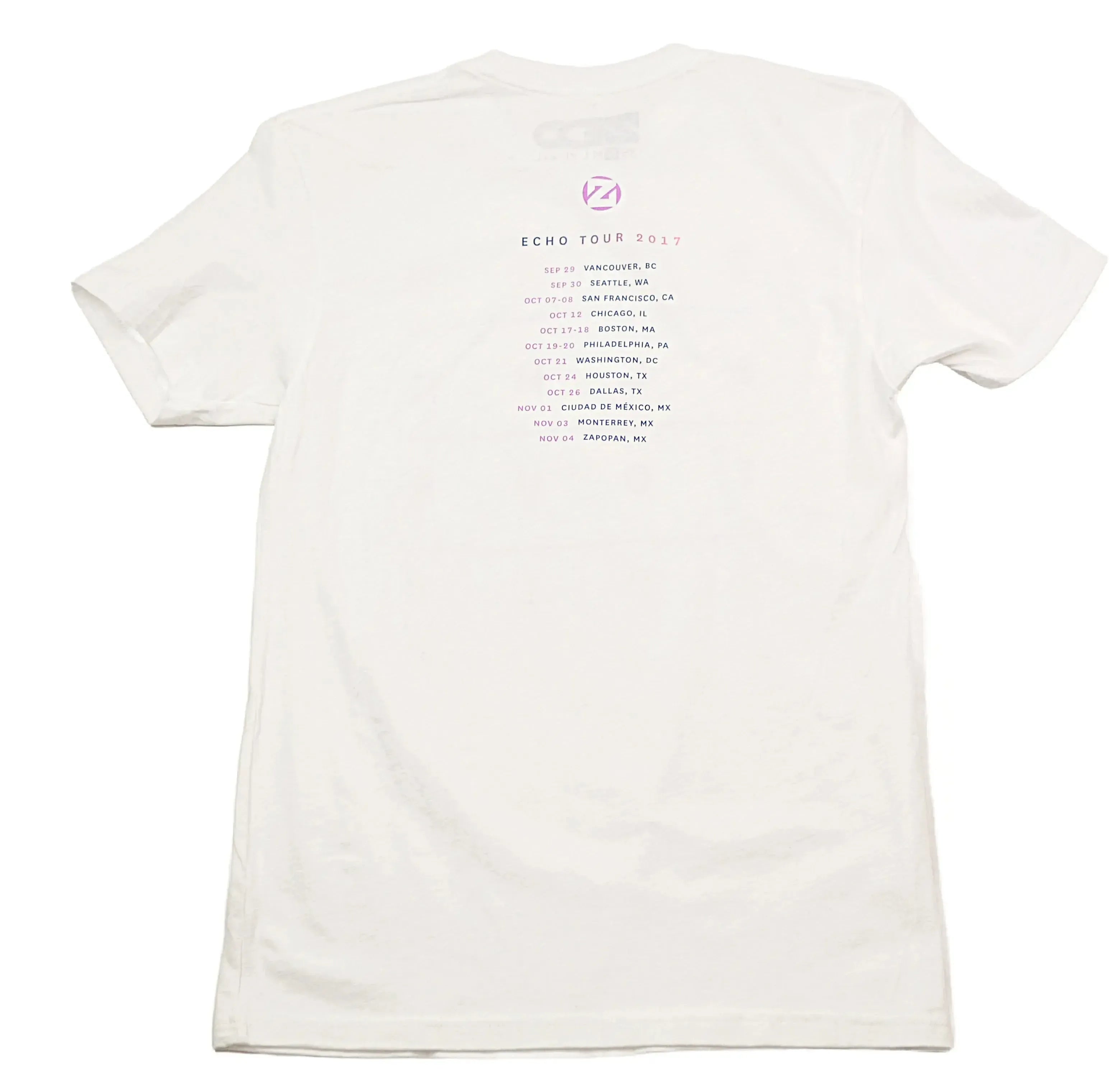 Zedd Echo Tour EDM White T-Shirt - Official DJ Merch
