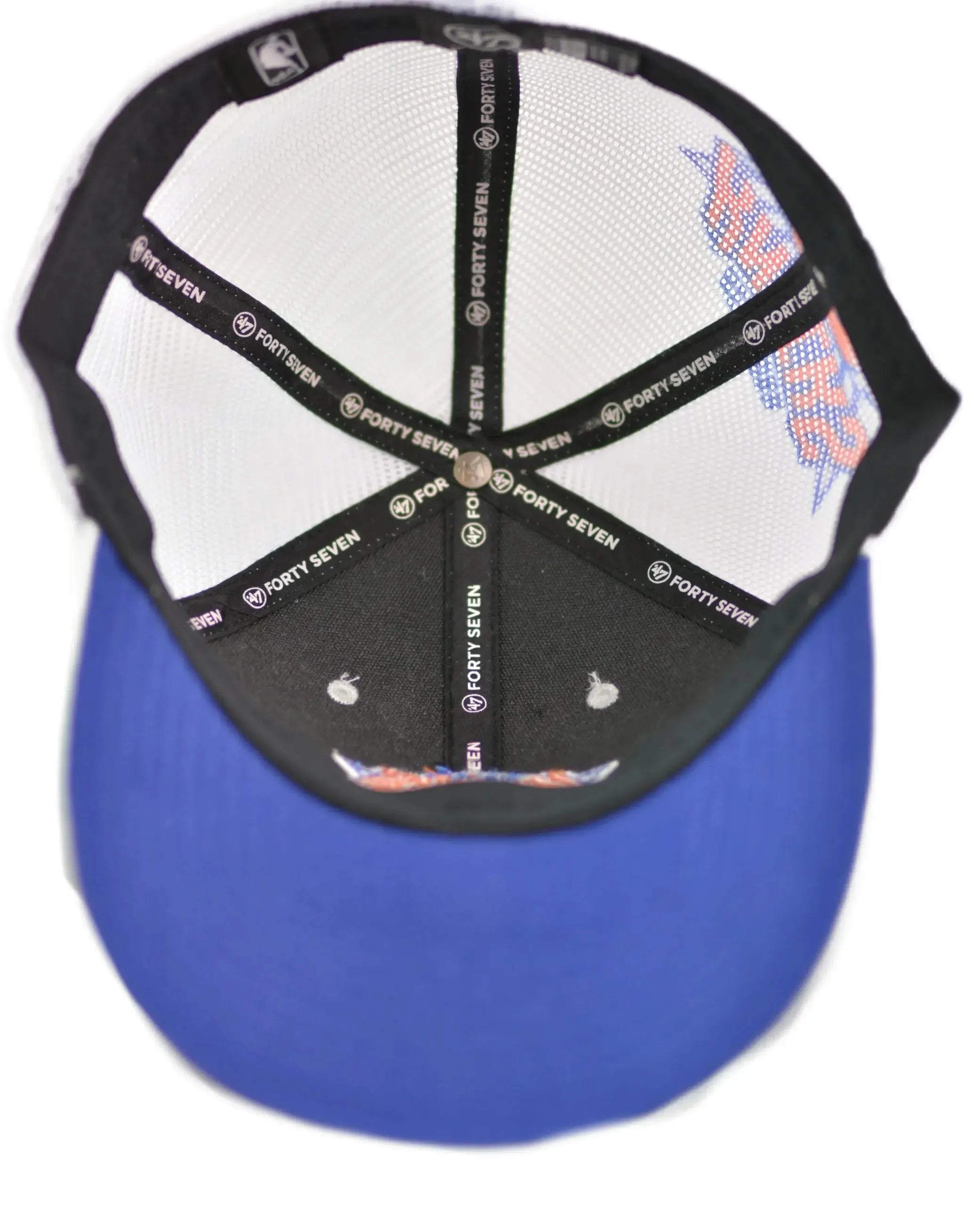 ’47 New York Knicks Repeater Mesh Back Stretch Fit NBA Hat