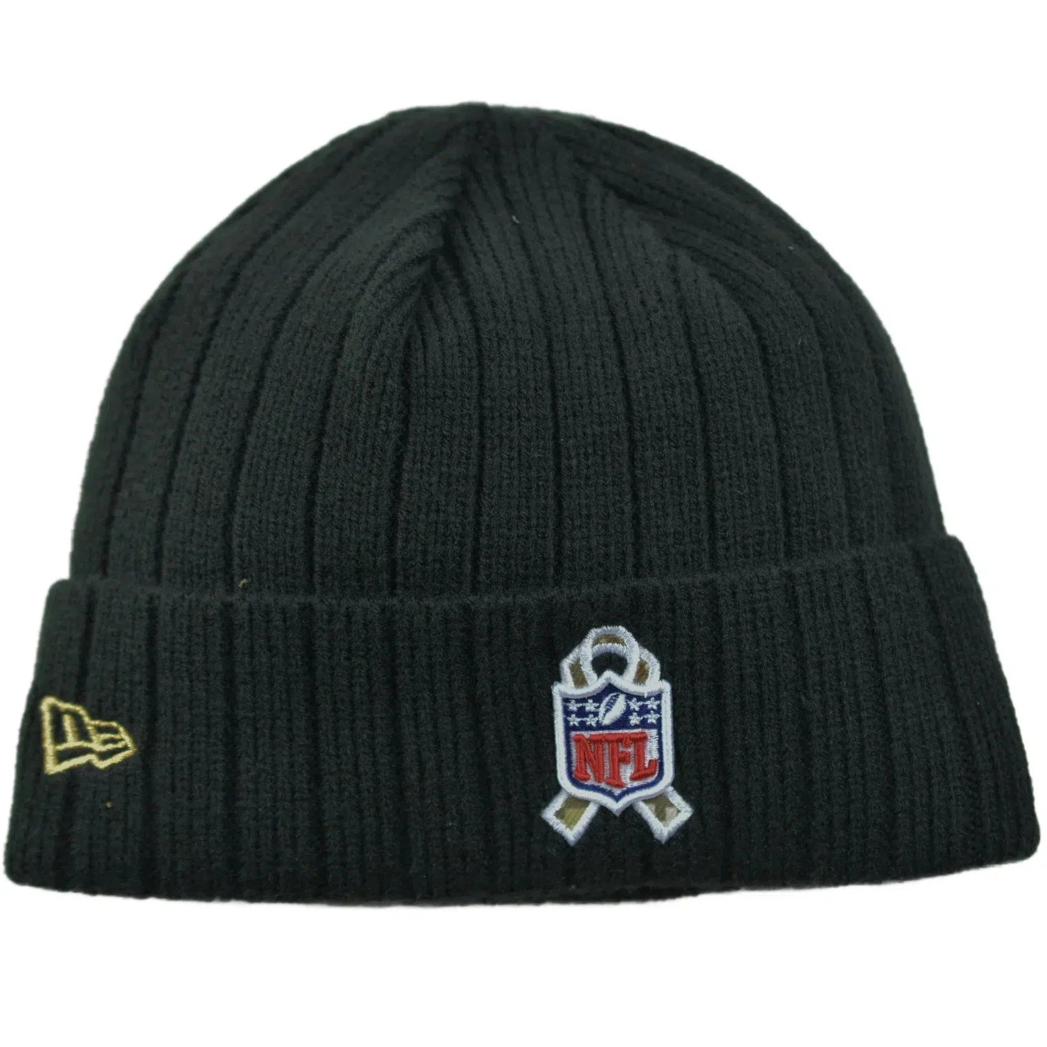 New Orleans Saints New Era Salute to Service Black Knit Beanie Winter Watch Cap