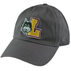 Loyola Chicago Ramblers Relaxed Fit Men's Gray Adjustable Dad Hat by Top of the World