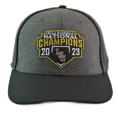 LSU Tigers 2023 NCAA Baseball National Champions Adjustable Hat