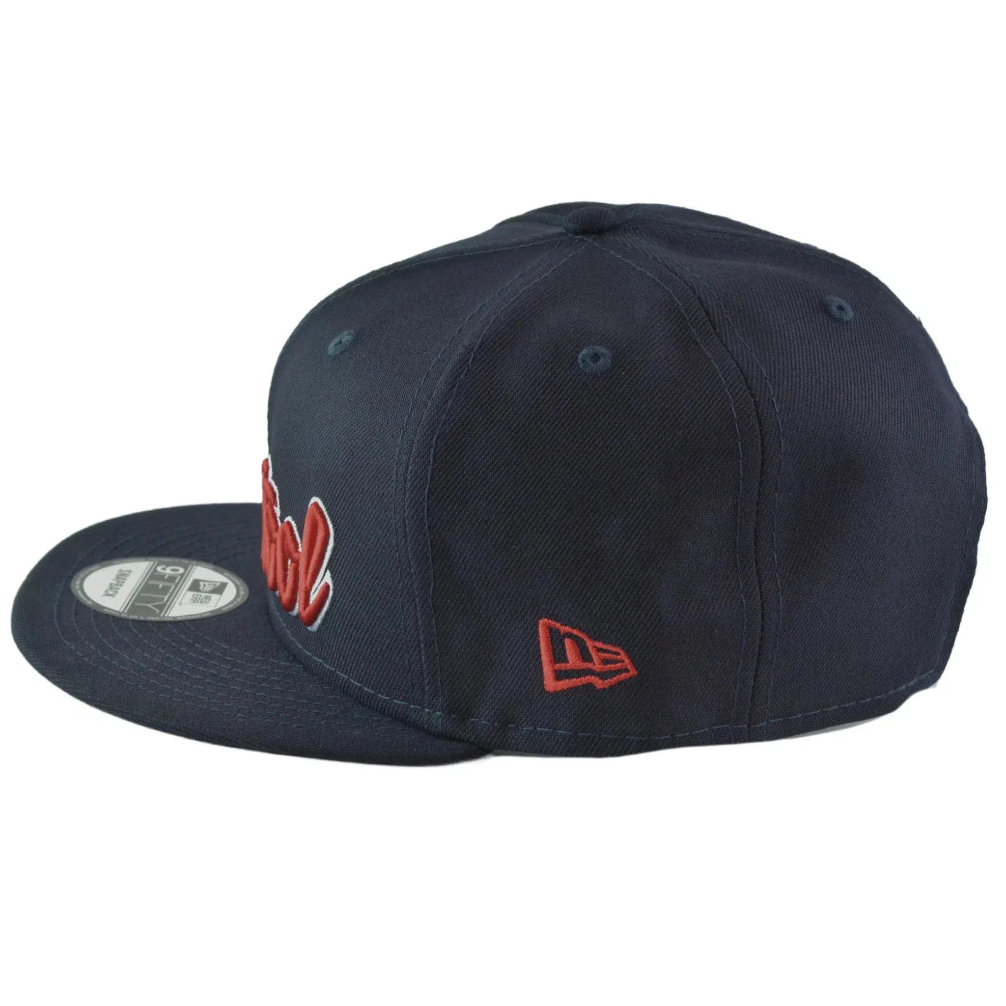 Barstool Sports New Era 9FIFTY Adjustable Snapback Flat Bill Cap Navy Blue Hat