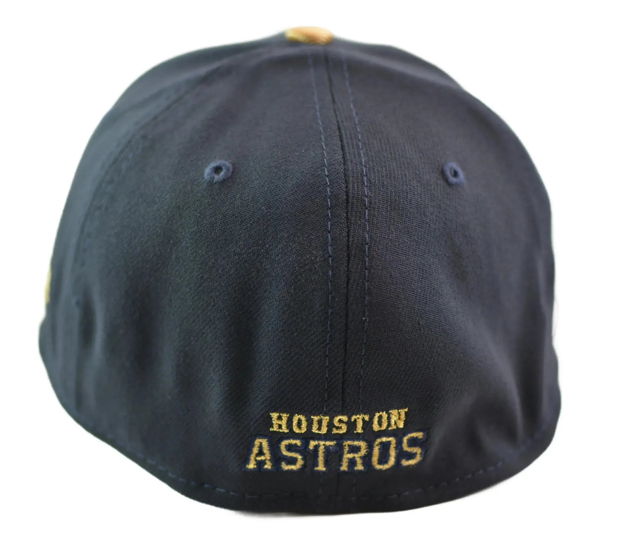 Houston Astros New Era 39THIRTY Gold Collection Flex Fit MLB Hat