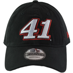 Cole Custer #41 New Era 9TWENTY NASCAR Enzyme Wash Adjustable Relaxed Fit Hat