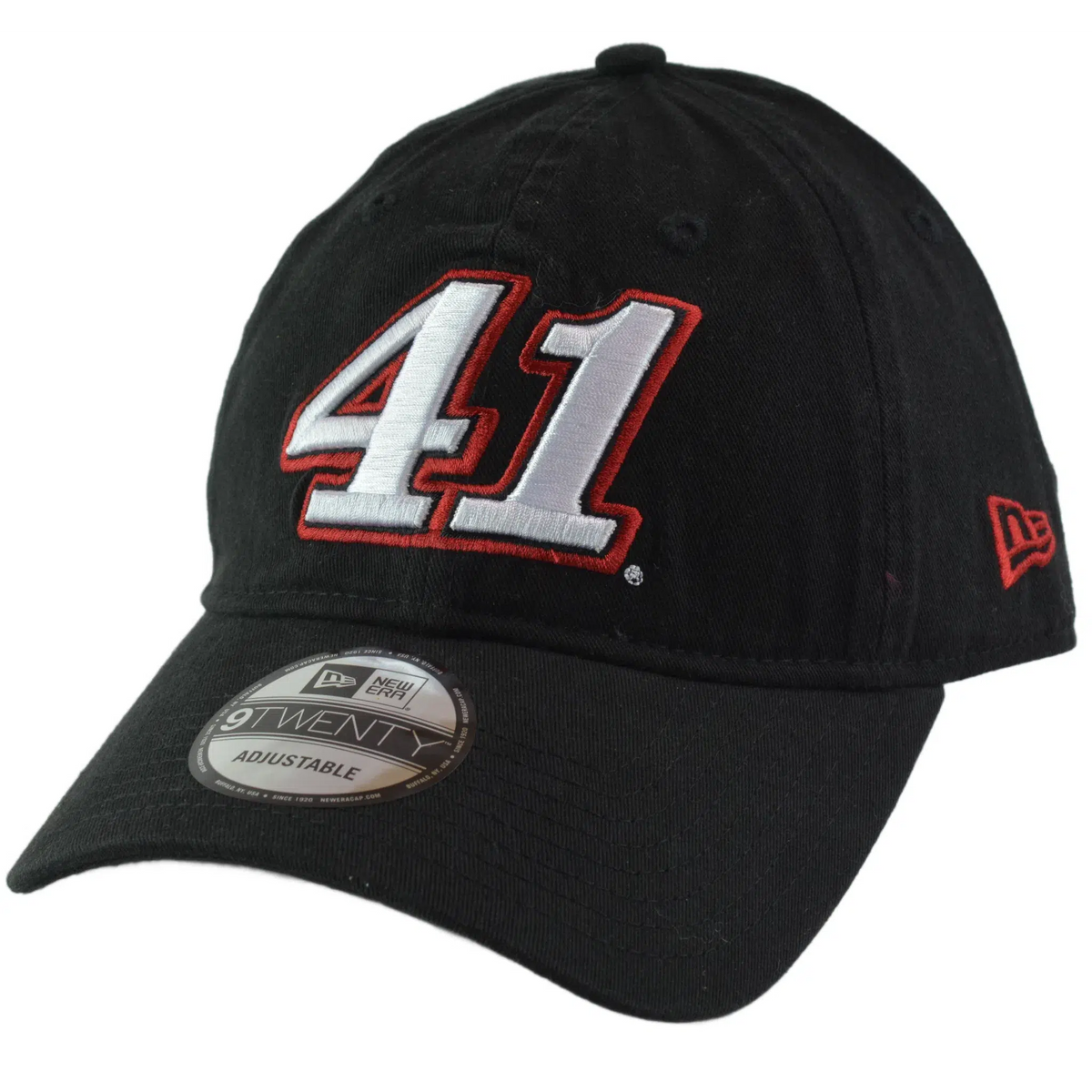 Cole Custer #41 New Era 9TWENTY NASCAR Enzyme Wash Adjustable Relaxed Fit Hat