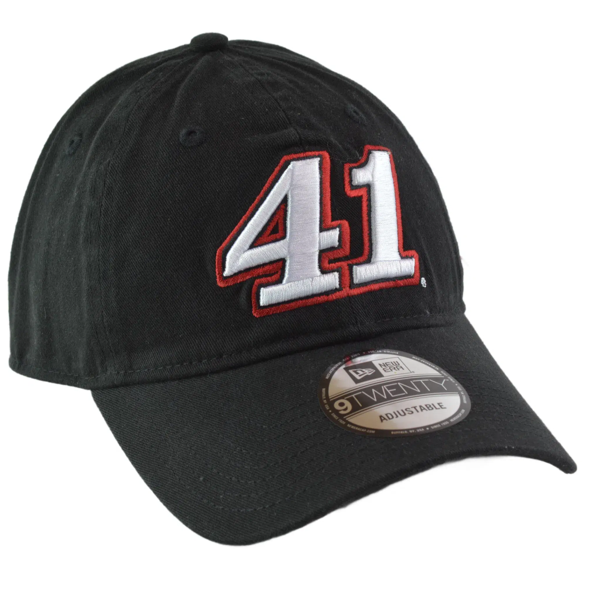 Cole Custer #41 New Era 9TWENTY NASCAR Enzyme Wash Adjustable Relaxed Fit Hat