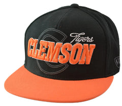Clemson Tigers TOW Sublime Strapback Flat Bill Hat