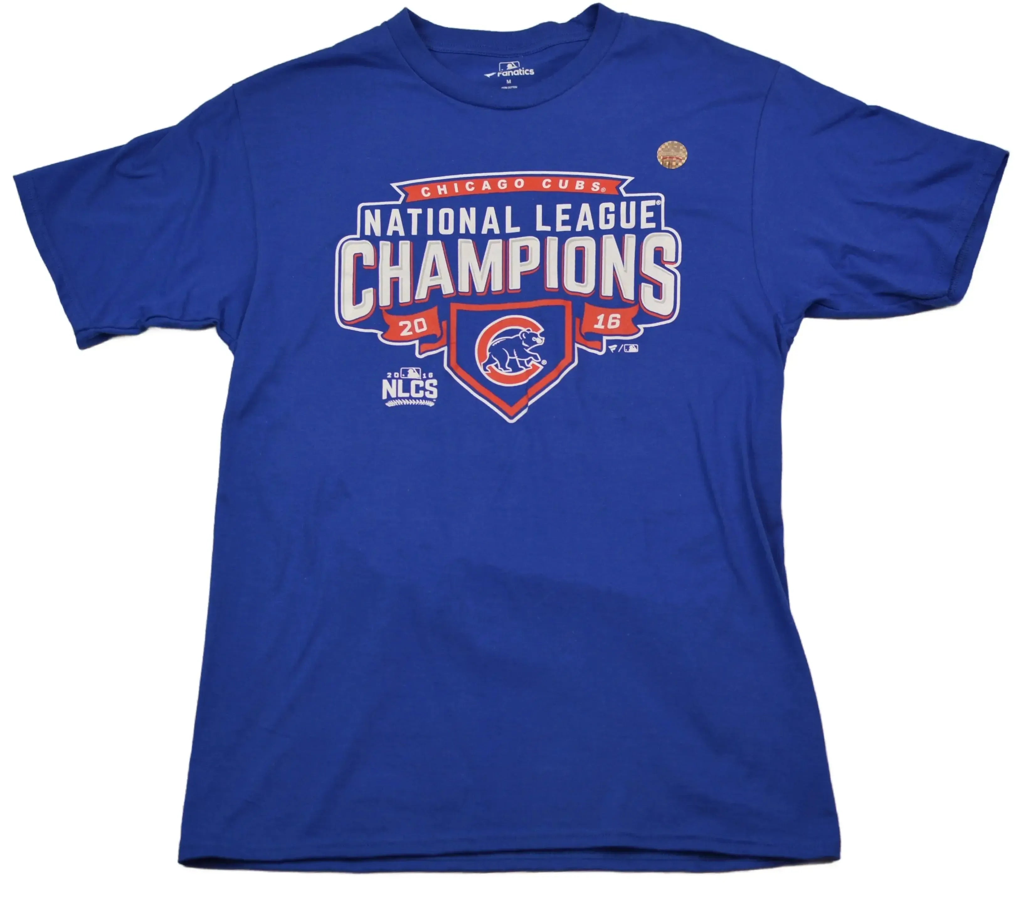 Chicago Cubs 2016 NL Champions Blue T-Shirt - Fan Favorite Tee