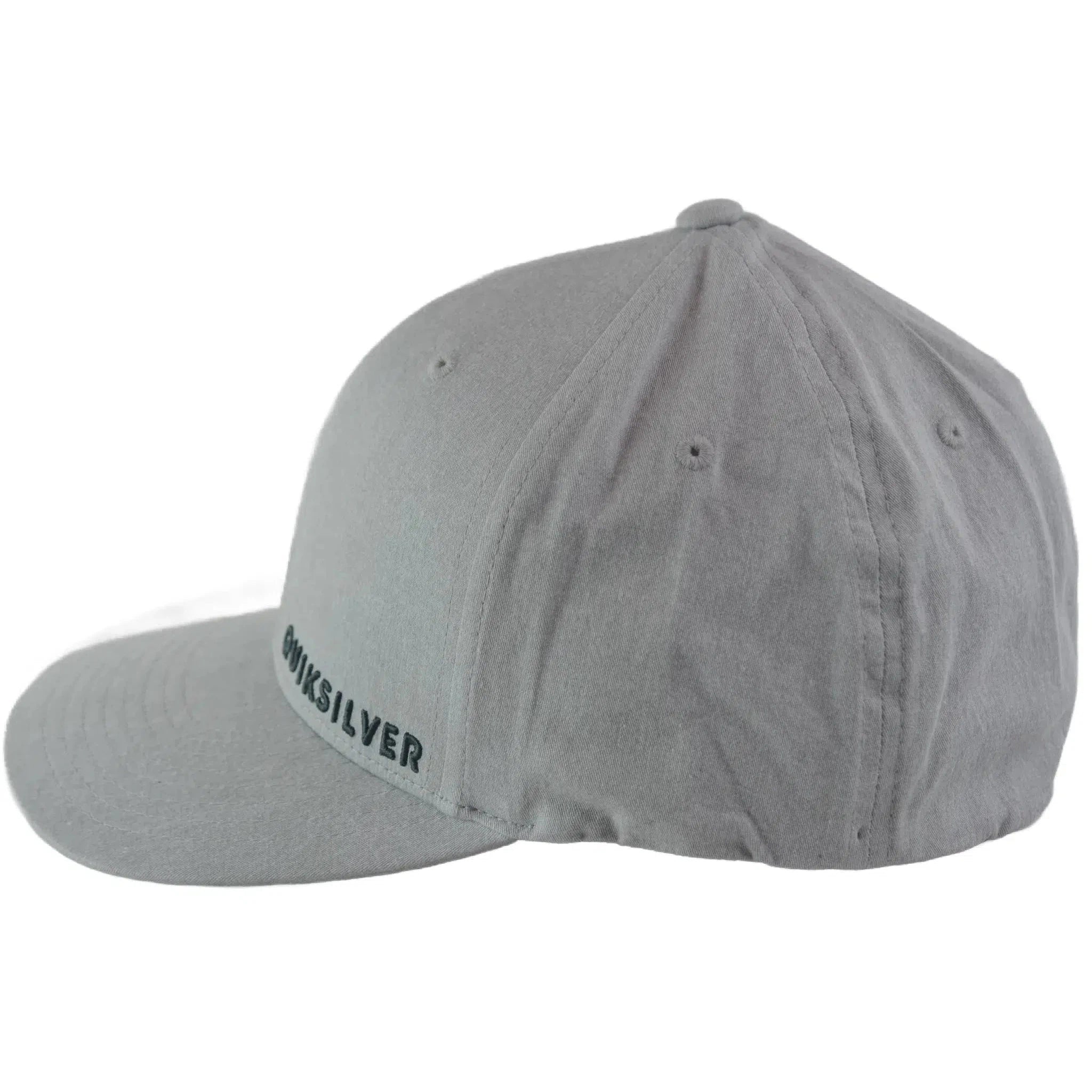 Quiksilver Sidestay Logo Gray Flex FIt Hat