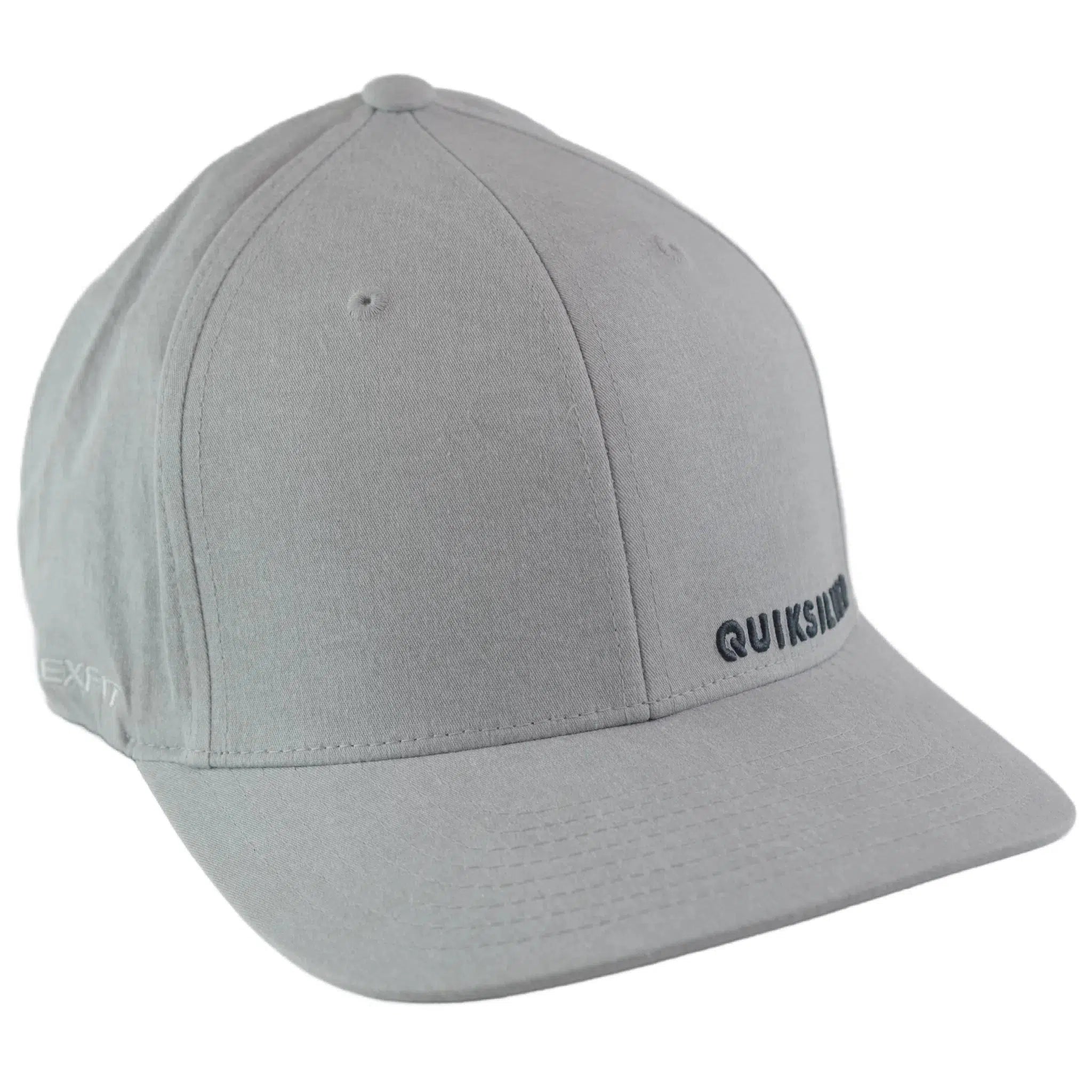 Quiksilver Sidestay Logo Gray Flex FIt Hat