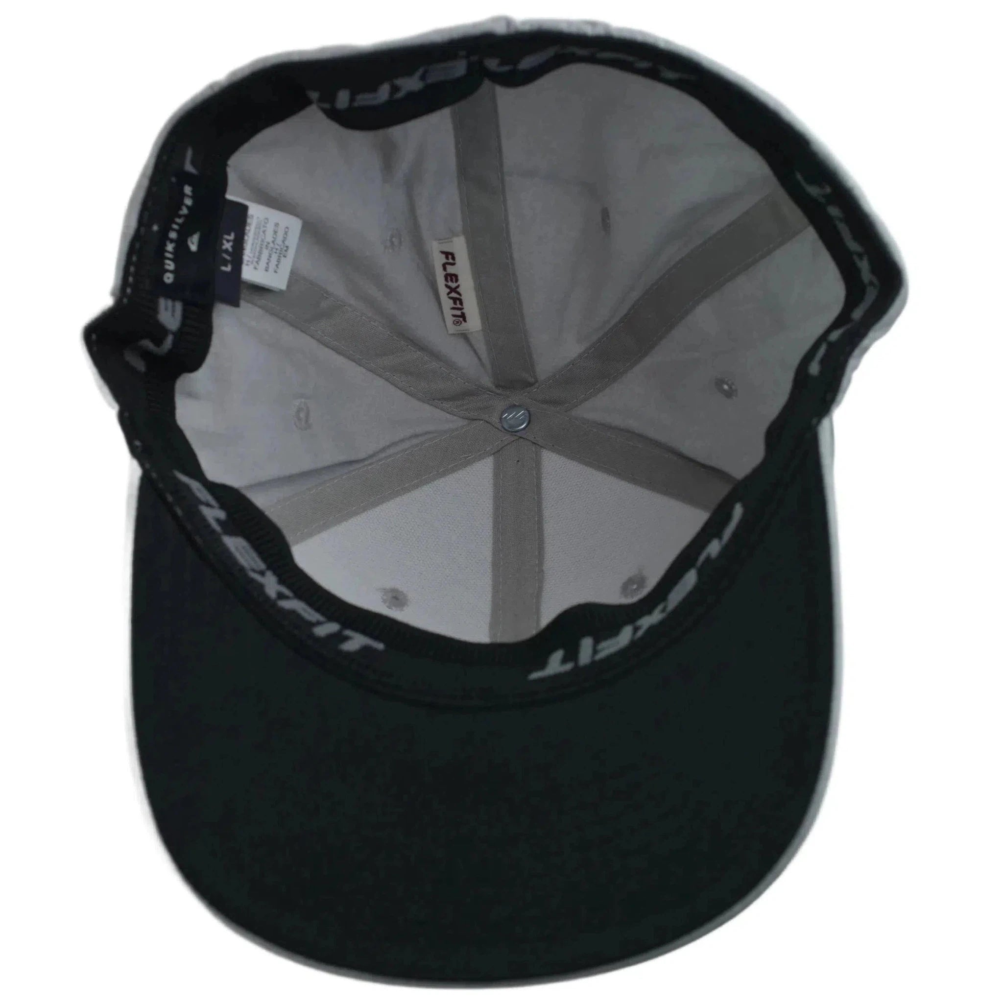 Quiksilver Sidestay Logo Gray Flex FIt Hat