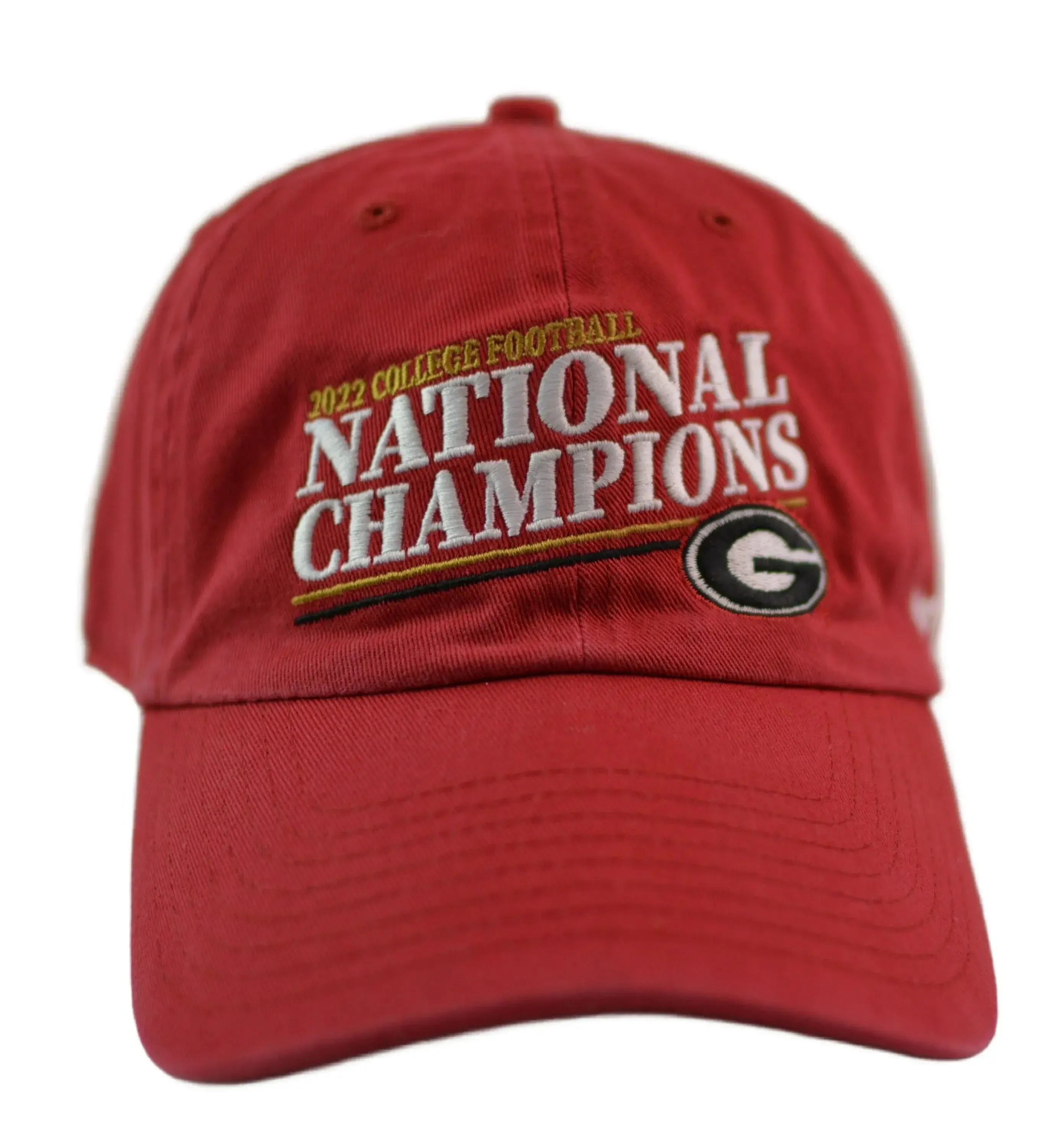 Georgia Bulldogs National Champions Red Dad Hat by ’47