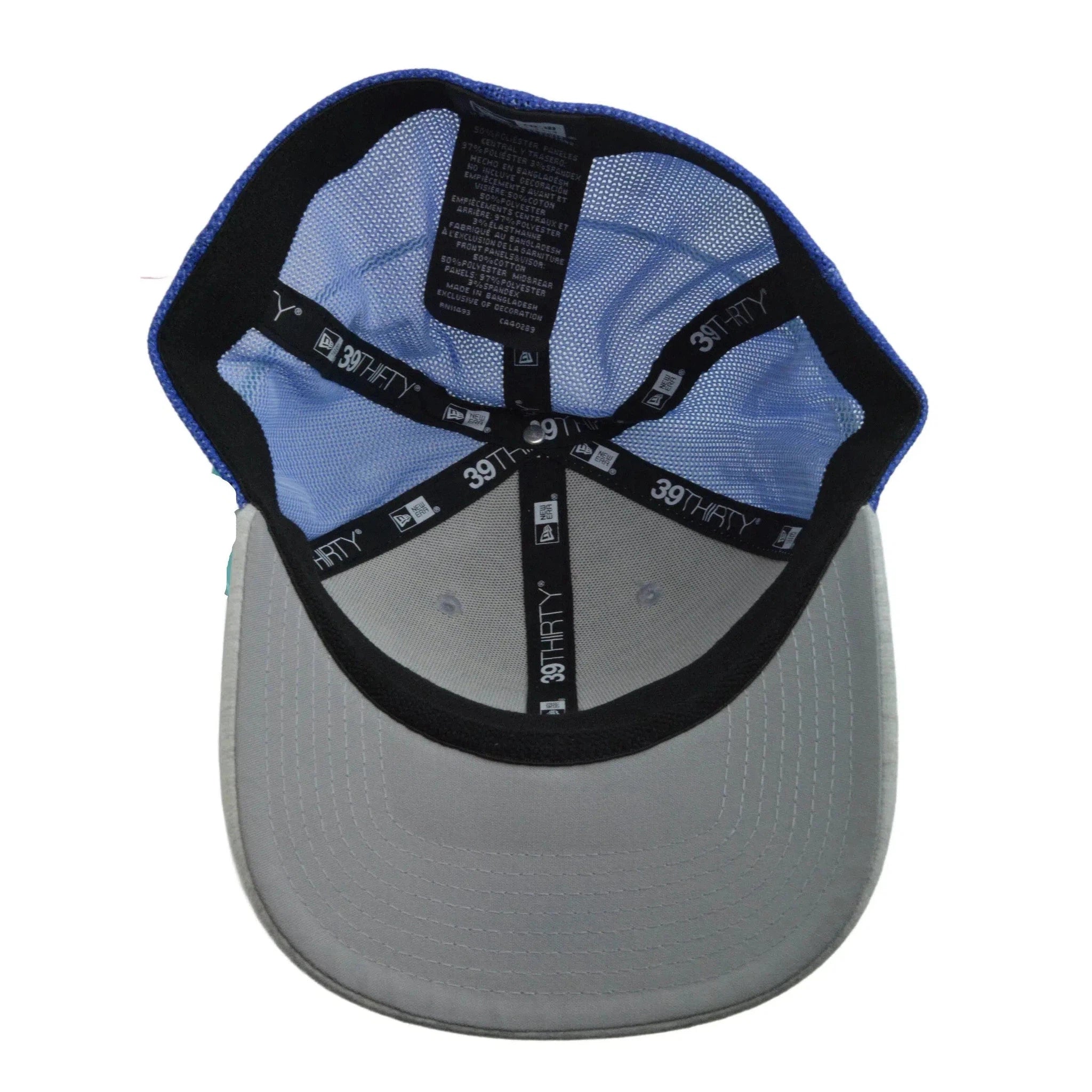 Chelsea FC New Era Blue & Gray 39THIRTY Mesh Back Flex Fit Soccer Hat