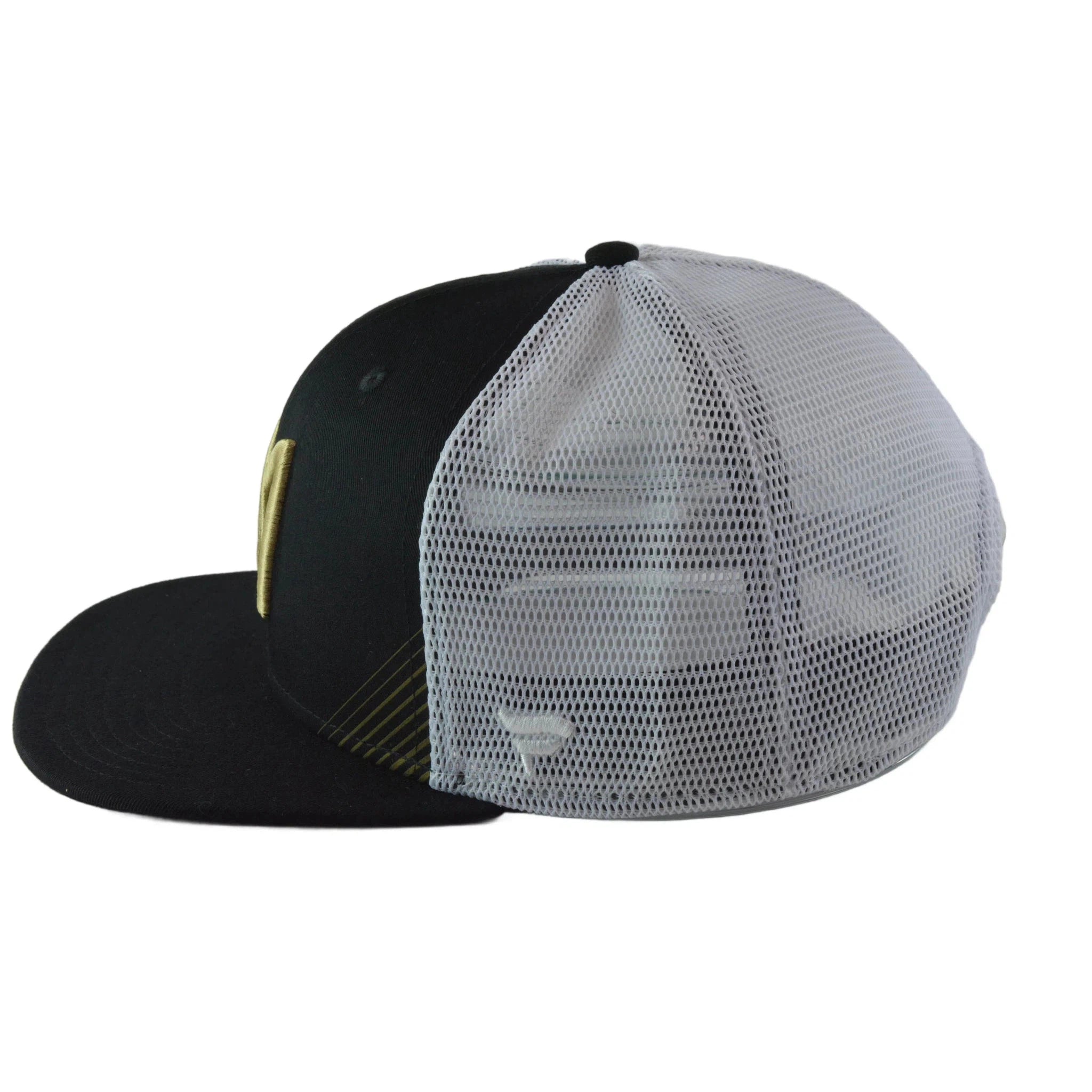 LAFC MLS Soccer FC Core LAFC Black & White Mesh Back Snapback Hat