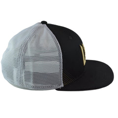 LAFC MLS Soccer FC Core LAFC Black & White Mesh Back Snapback Hat