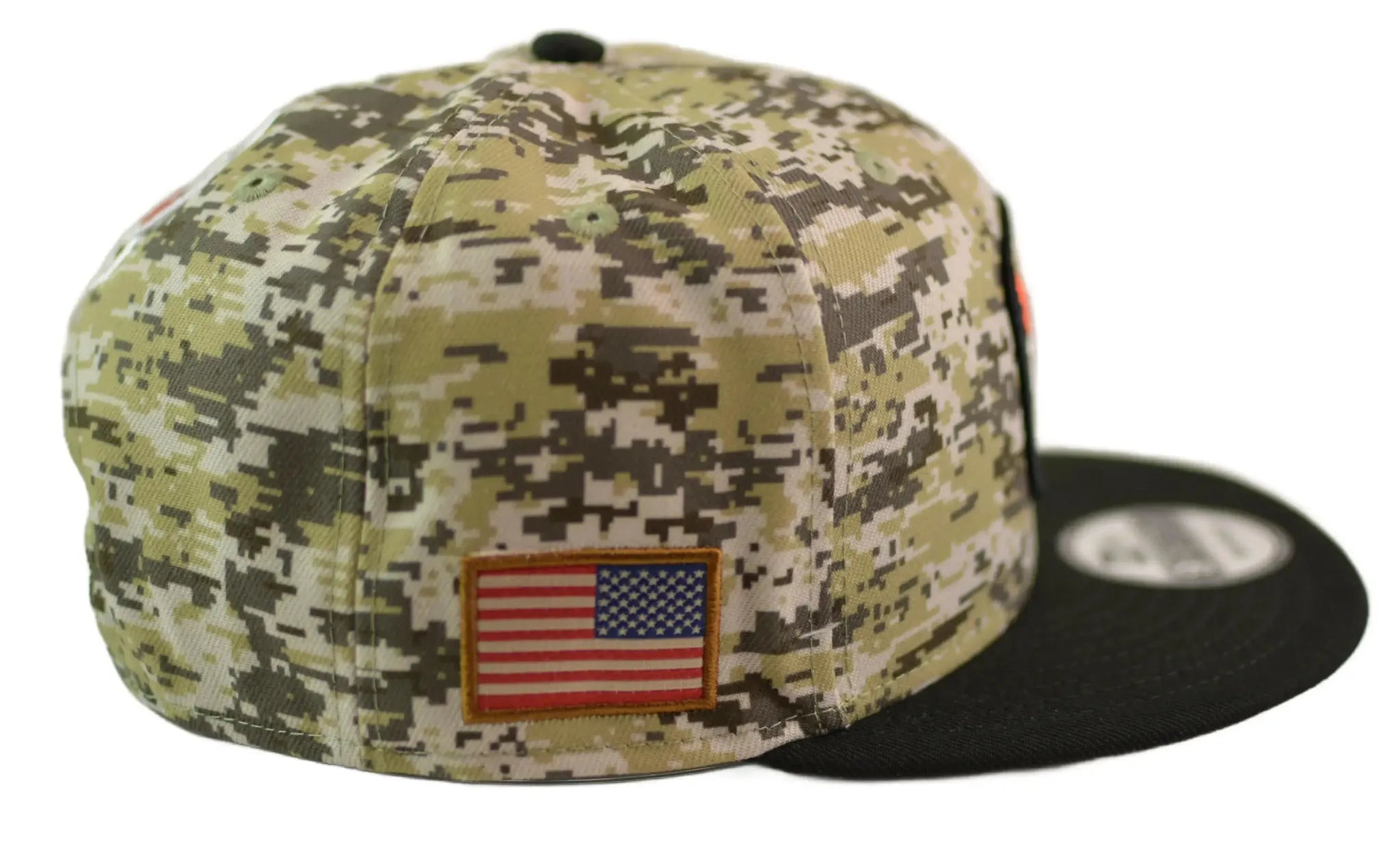 Cincinnati Bengals New Era 9FIFTY NFL Salute to Service Camo Snapback Hat