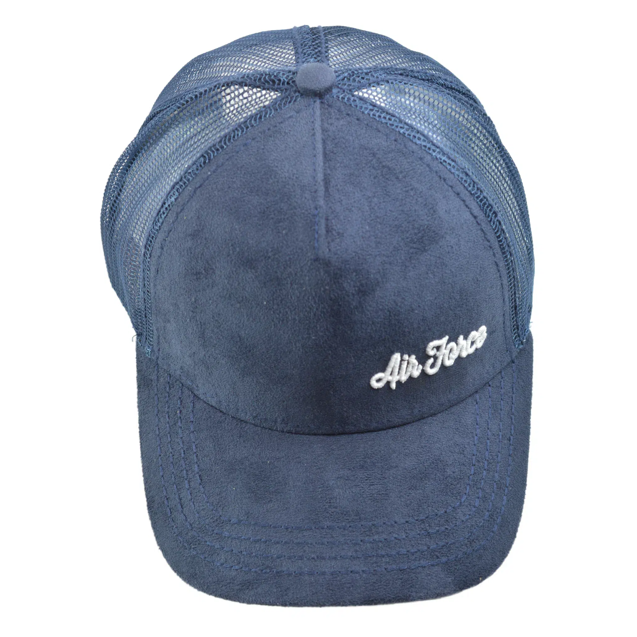 United States Air Force USAF Falcons Women's Blue Suede Mesh back Adjustable NCAA Hat by Legacy