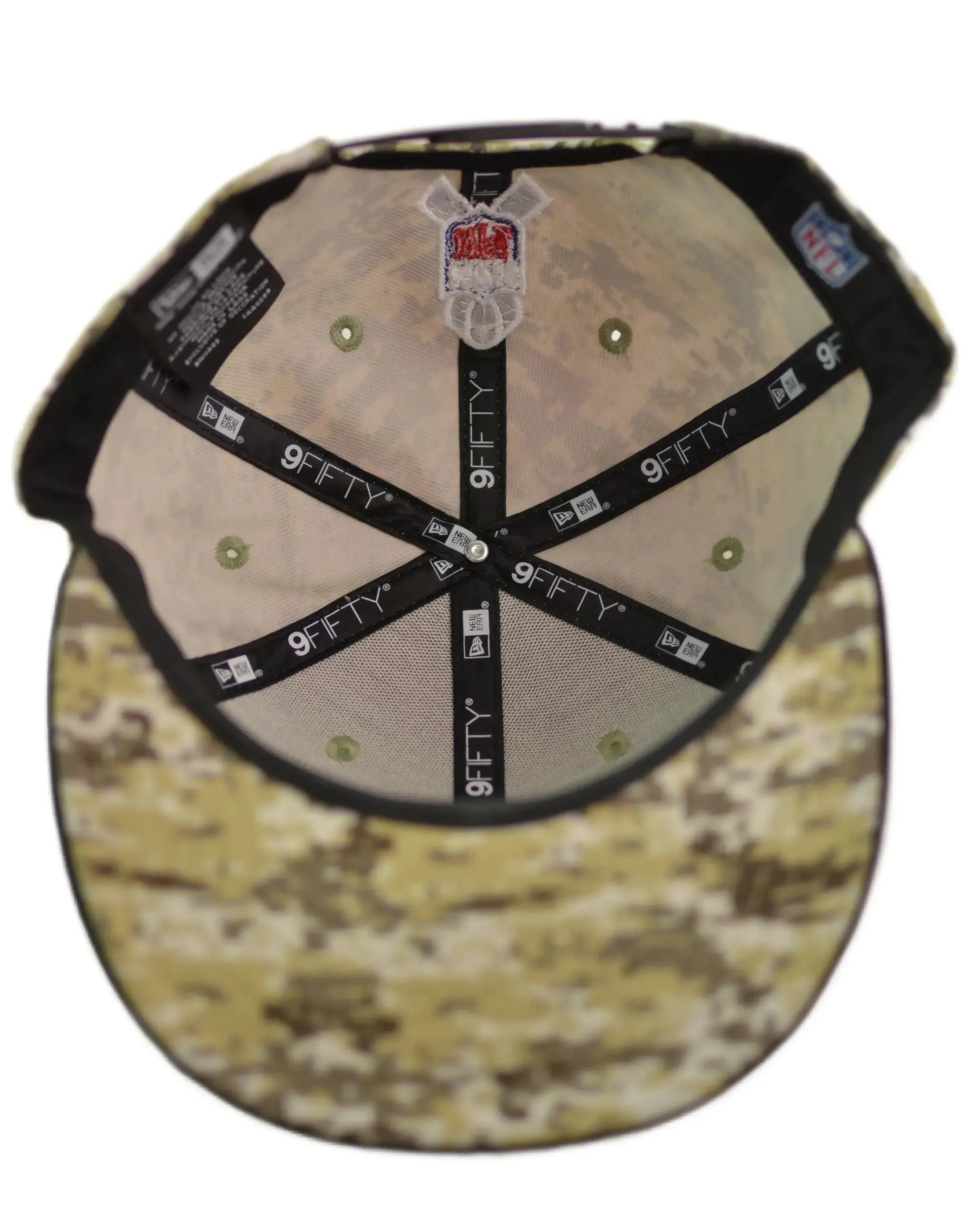 Cincinnati Bengals New Era 9FIFTY NFL Salute to Service Camo Snapback Hat