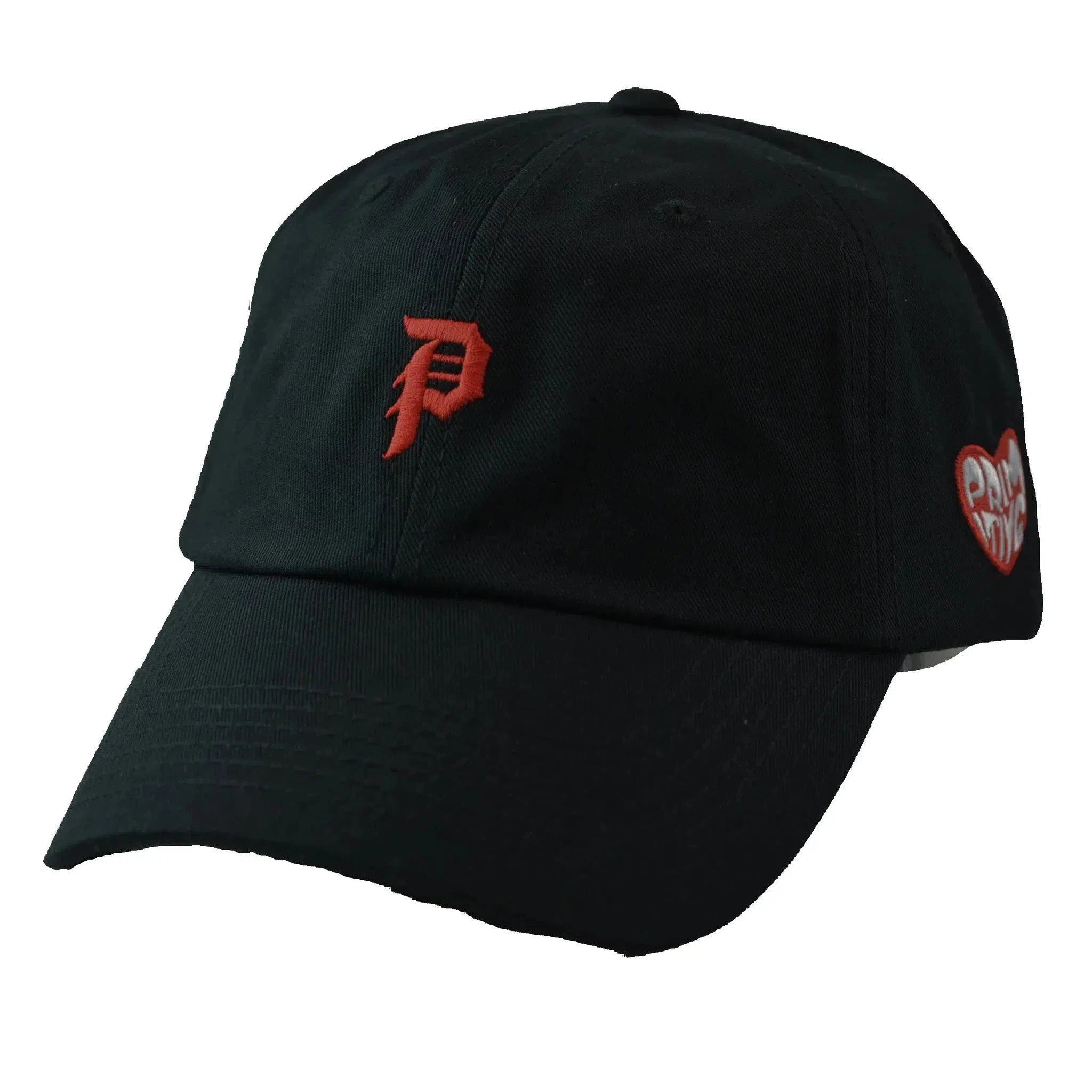 Primitive X Promises Adjustable Black Strap Back Cap Dad Hat