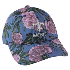 '47 New Orleans Saints NFL Team Logo Peony Adjustable Women's Football Hat