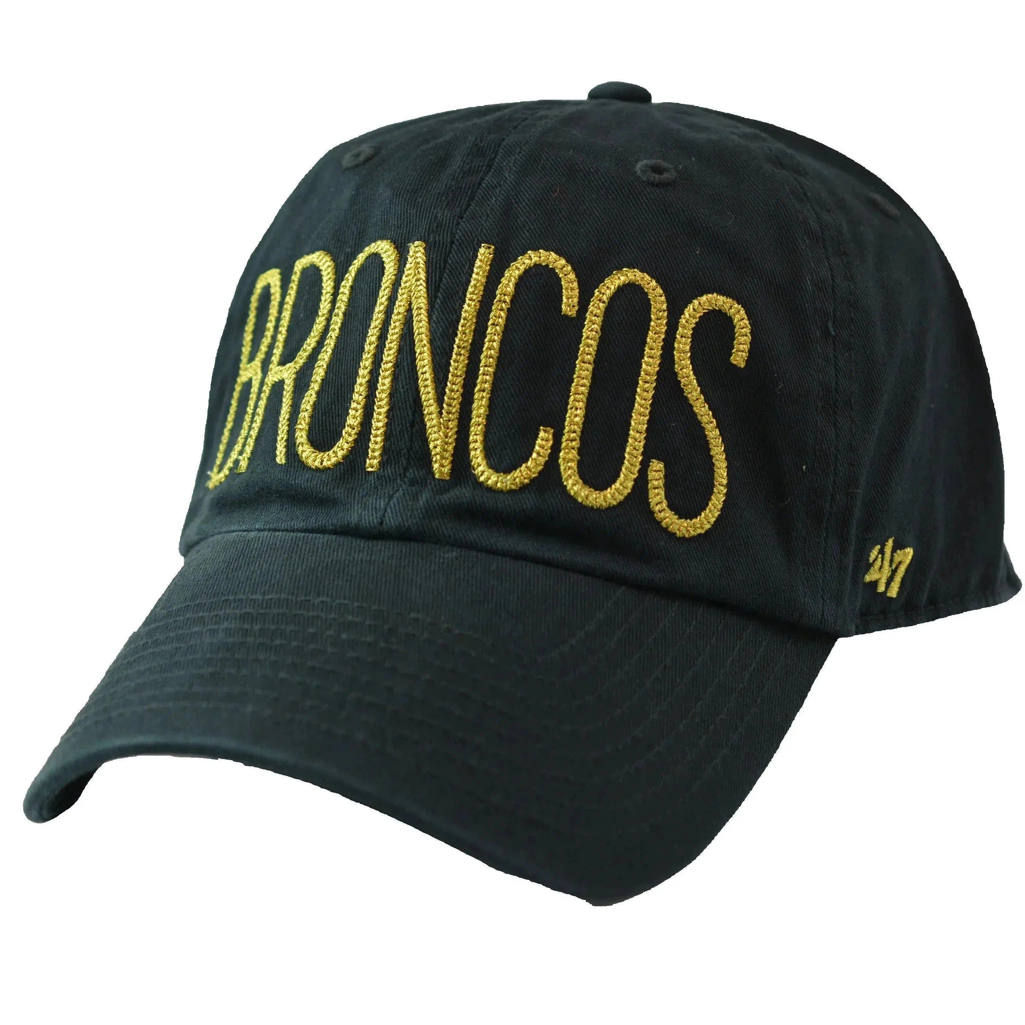 '47 Clean Up Women’s Denver Broncos NFL Shimmer Loop Logo Hat